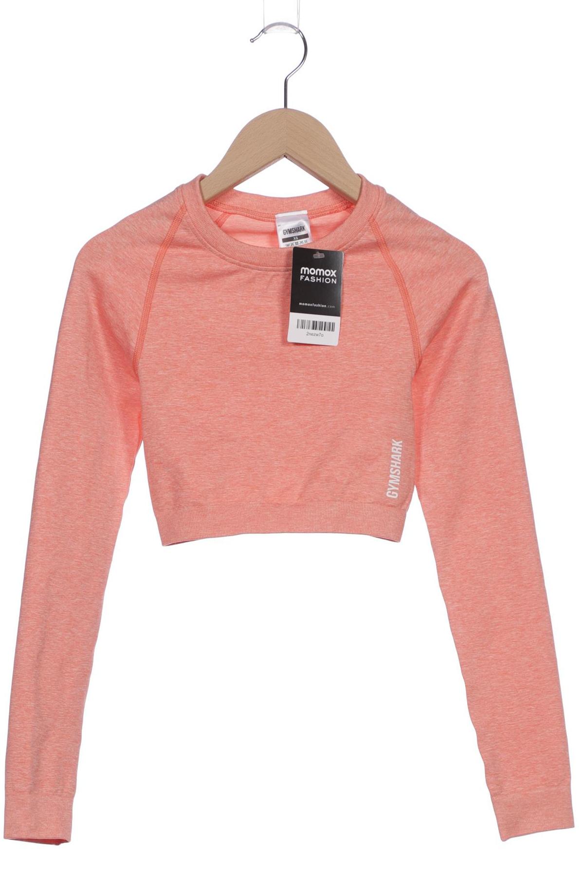 

Gymshark Damen Langarmshirt, orange, Gr. 34