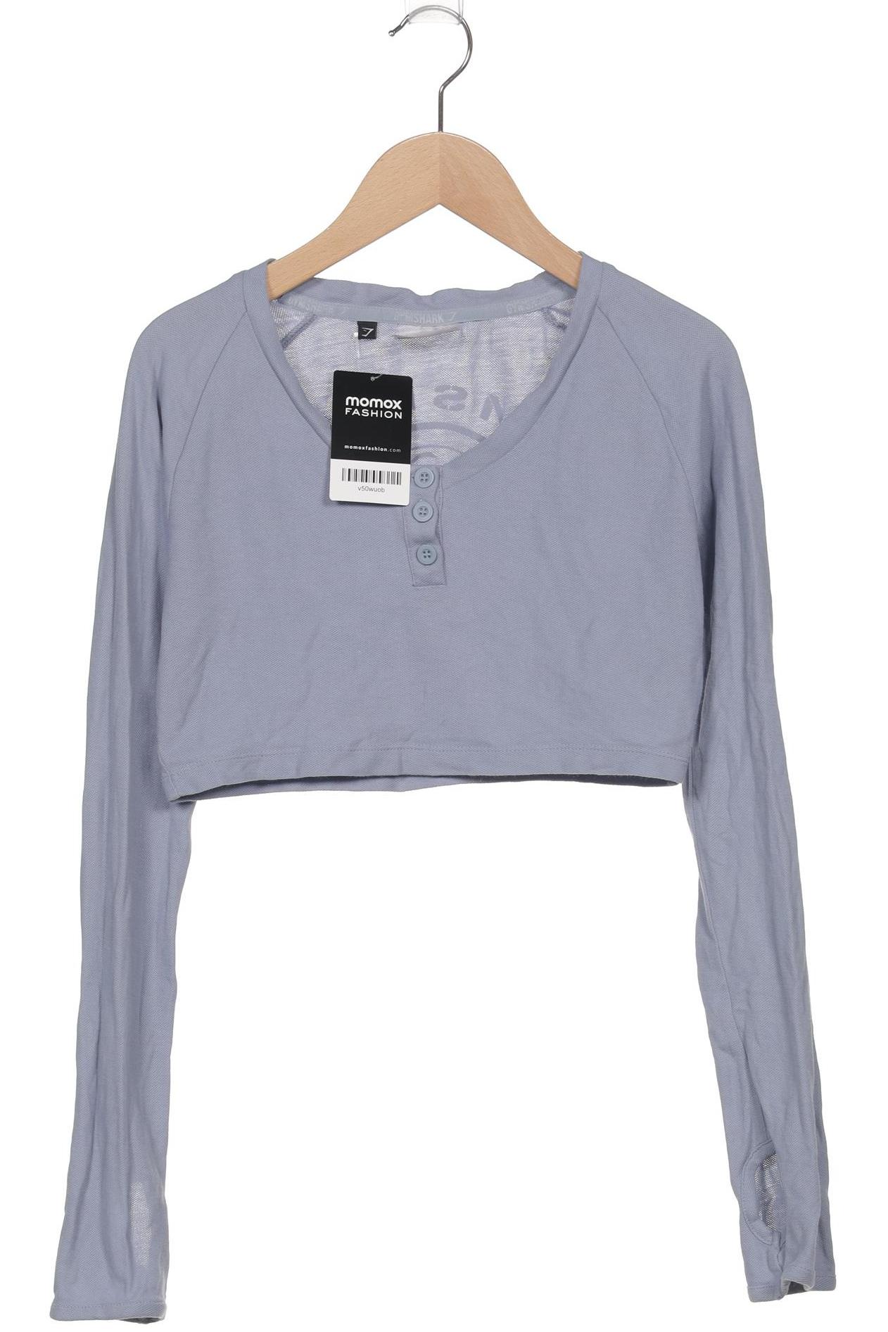 

Gymshark Damen Langarmshirt, hellblau, Gr. 34