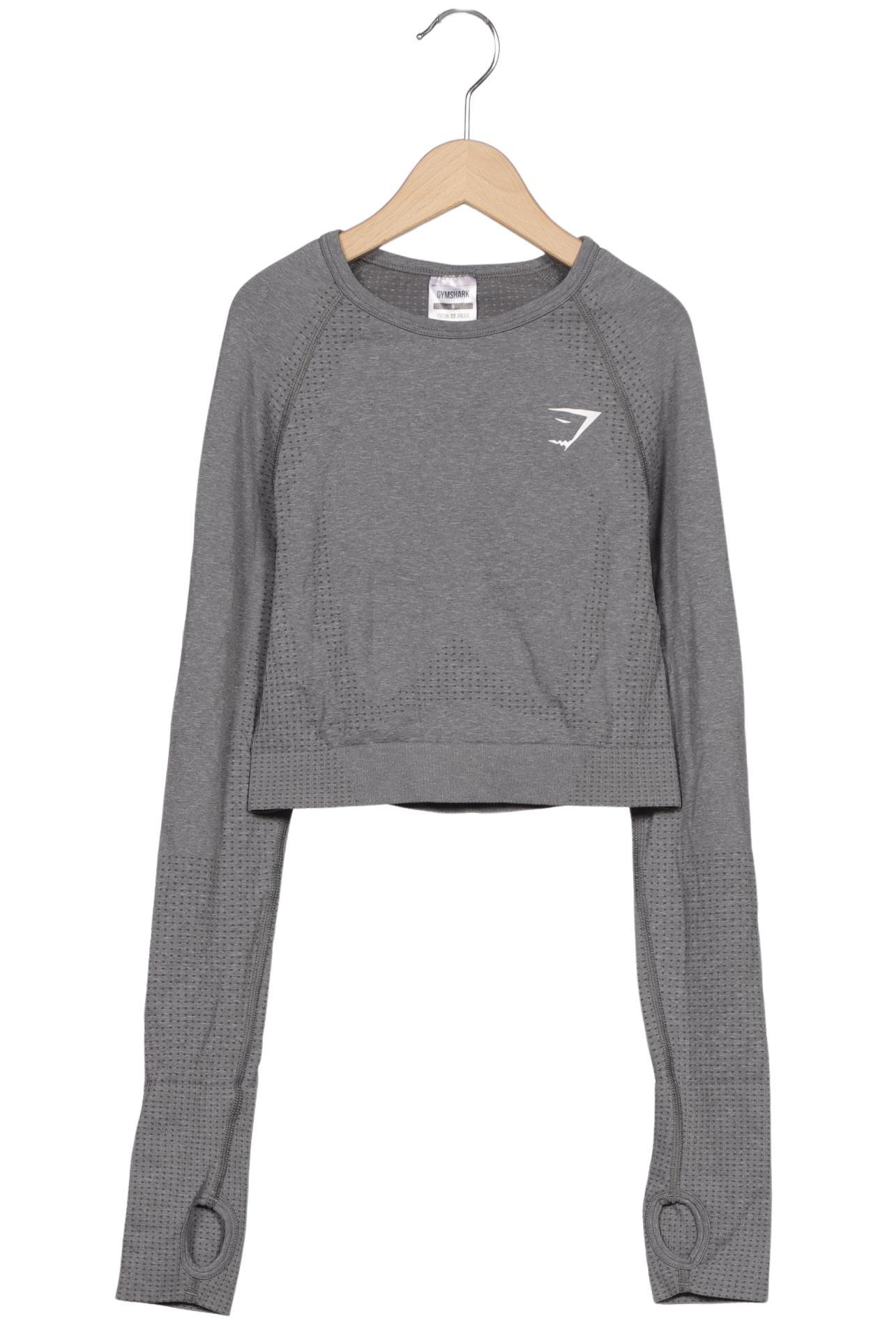 

Gymshark Damen Langarmshirt, grau, Gr. 36