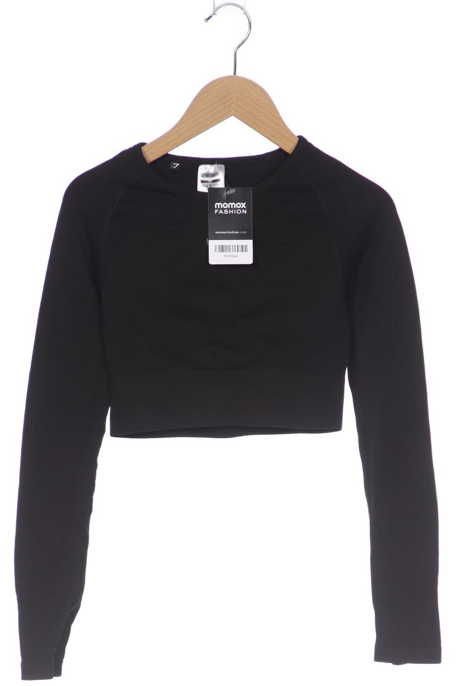 

Gymshark Damen Langarmshirt, schwarz