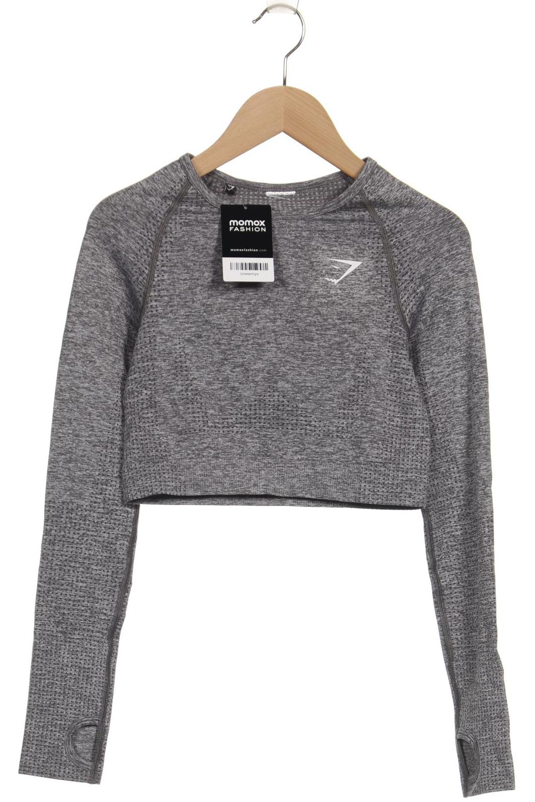 

Gymshark Damen Langarmshirt, grau, Gr. 34