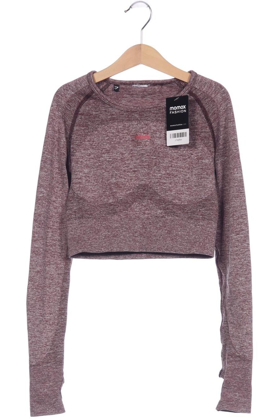 

Gymshark Damen Langarmshirt, bordeaux, Gr. 30