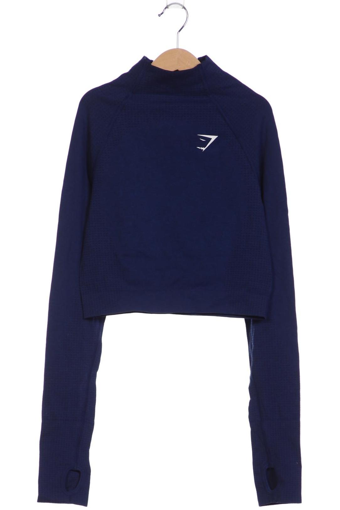 

Gymshark Damen Langarmshirt, marineblau, Gr. 38