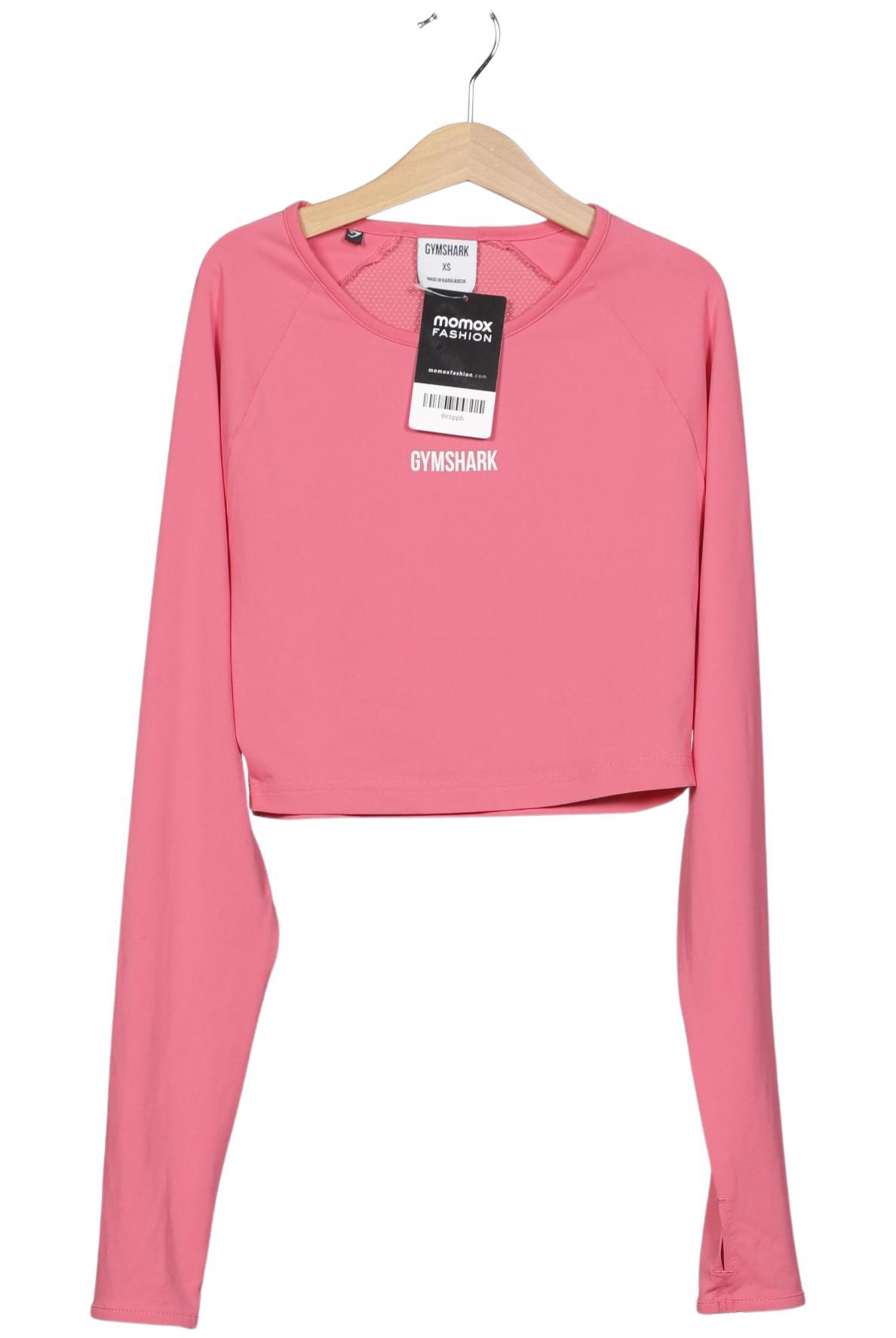 

Gymshark Damen Langarmshirt, pink, Gr. 34