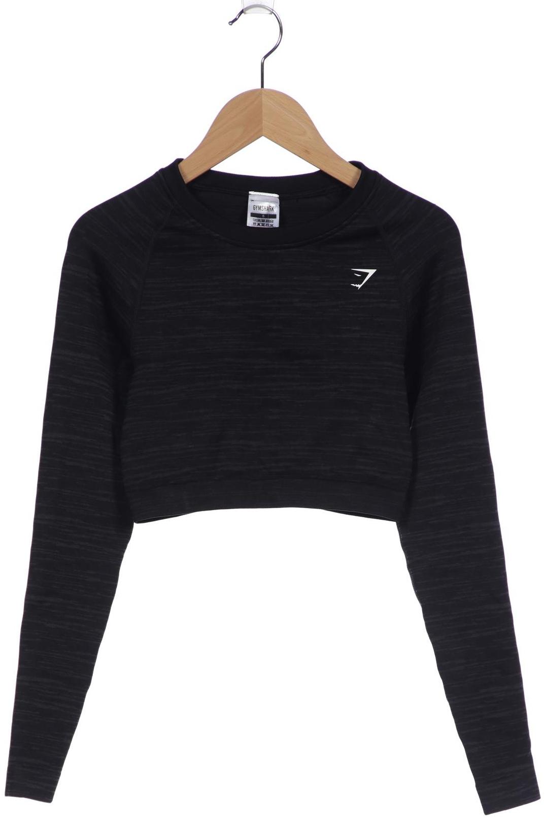 

Gymshark Damen Langarmshirt, schwarz