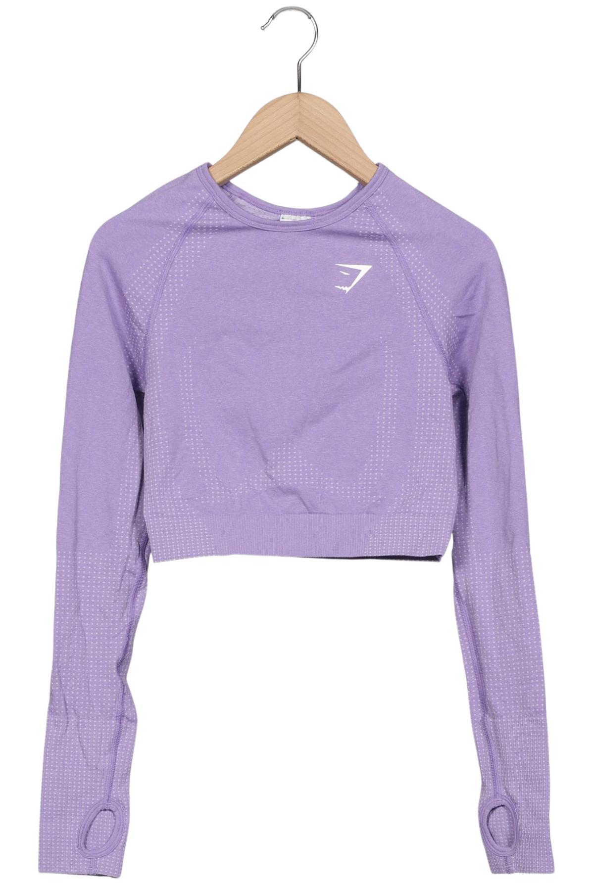 

Gymshark Damen Langarmshirt, flieder, Gr. 36