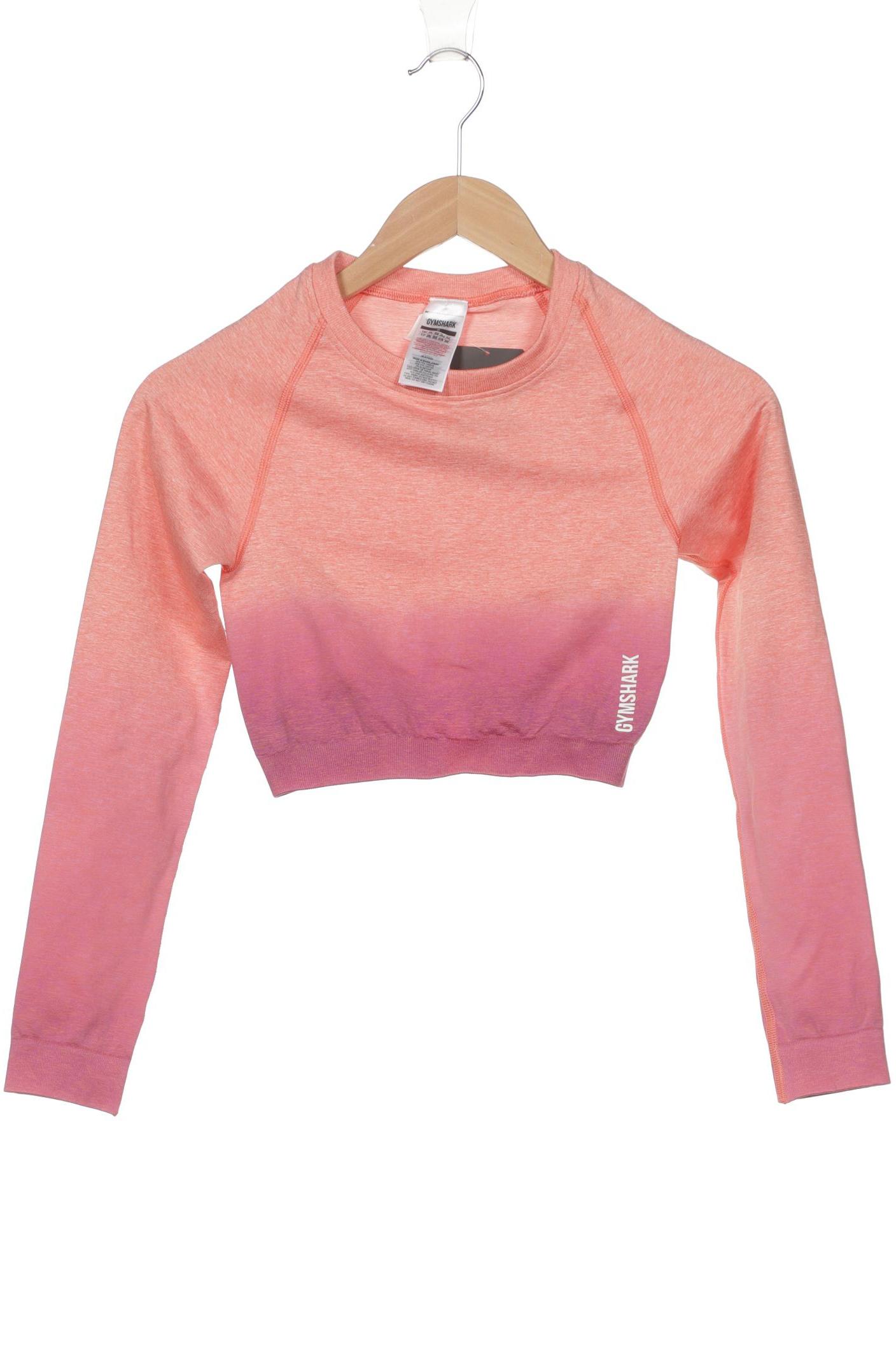 

Gymshark Damen Langarmshirt, orange, Gr. 36