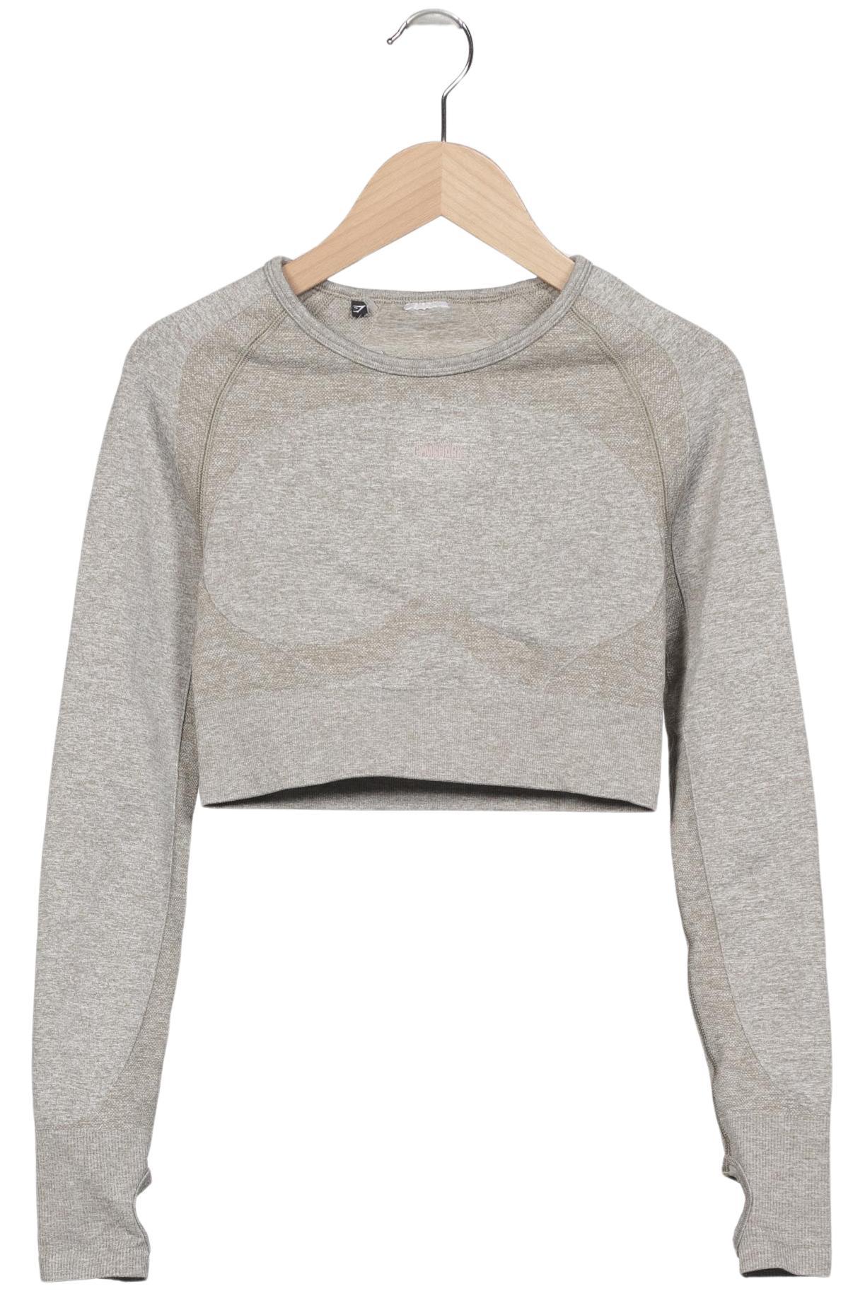 

Gymshark Damen Langarmshirt, grau, Gr. 30