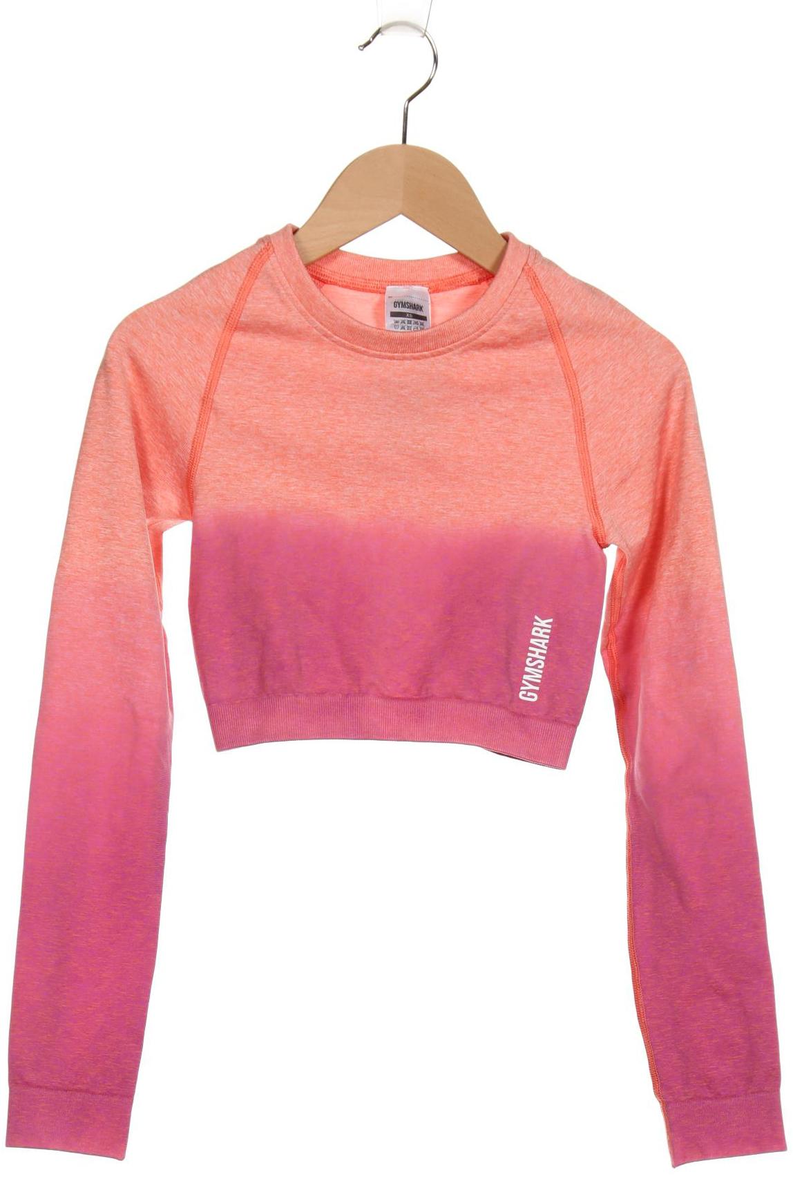 

Gymshark Damen Langarmshirt, orange, Gr. 34