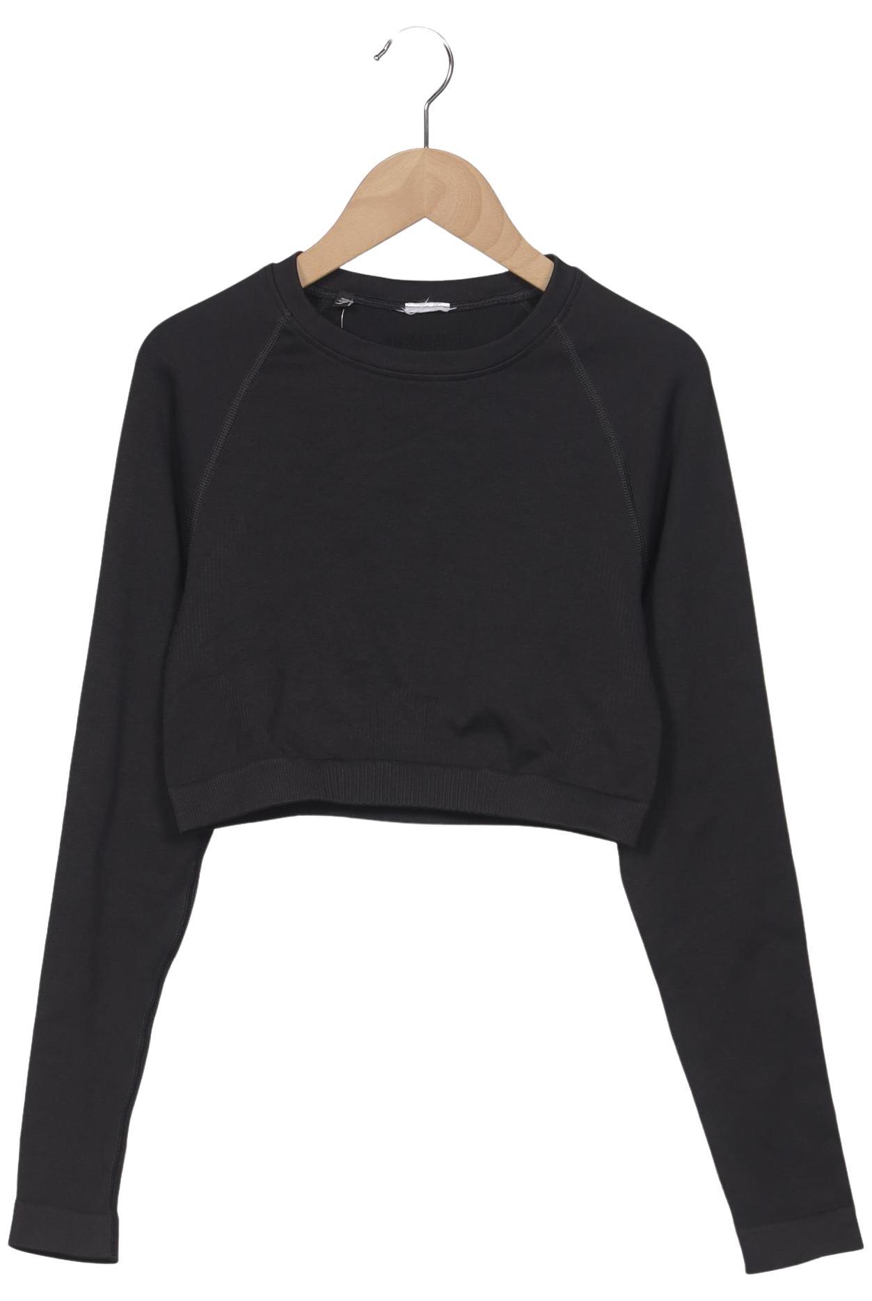 

Gymshark Damen Langarmshirt, schwarz, Gr. 36