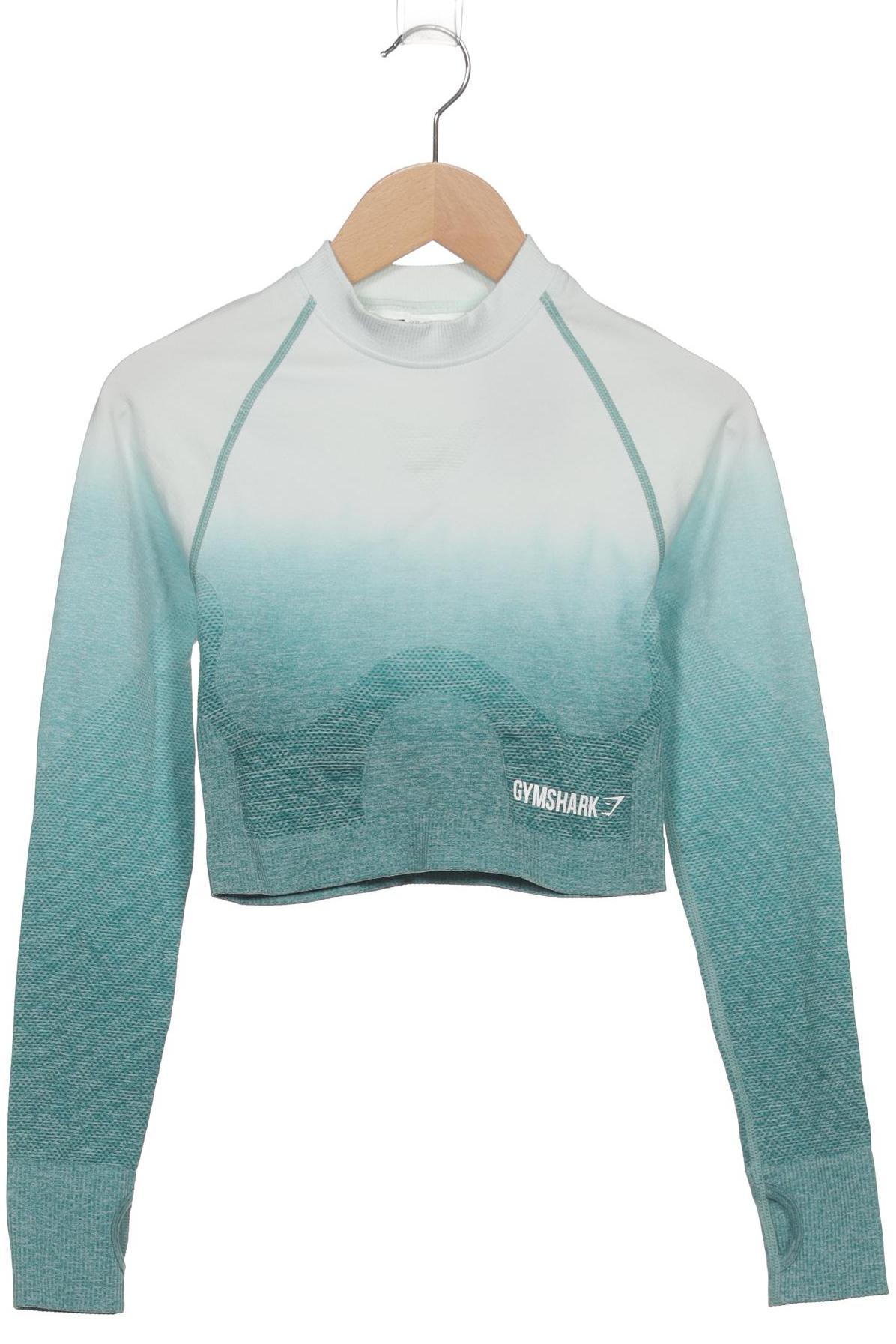 

Gymshark Damen Langarmshirt, türkis, Gr. 36