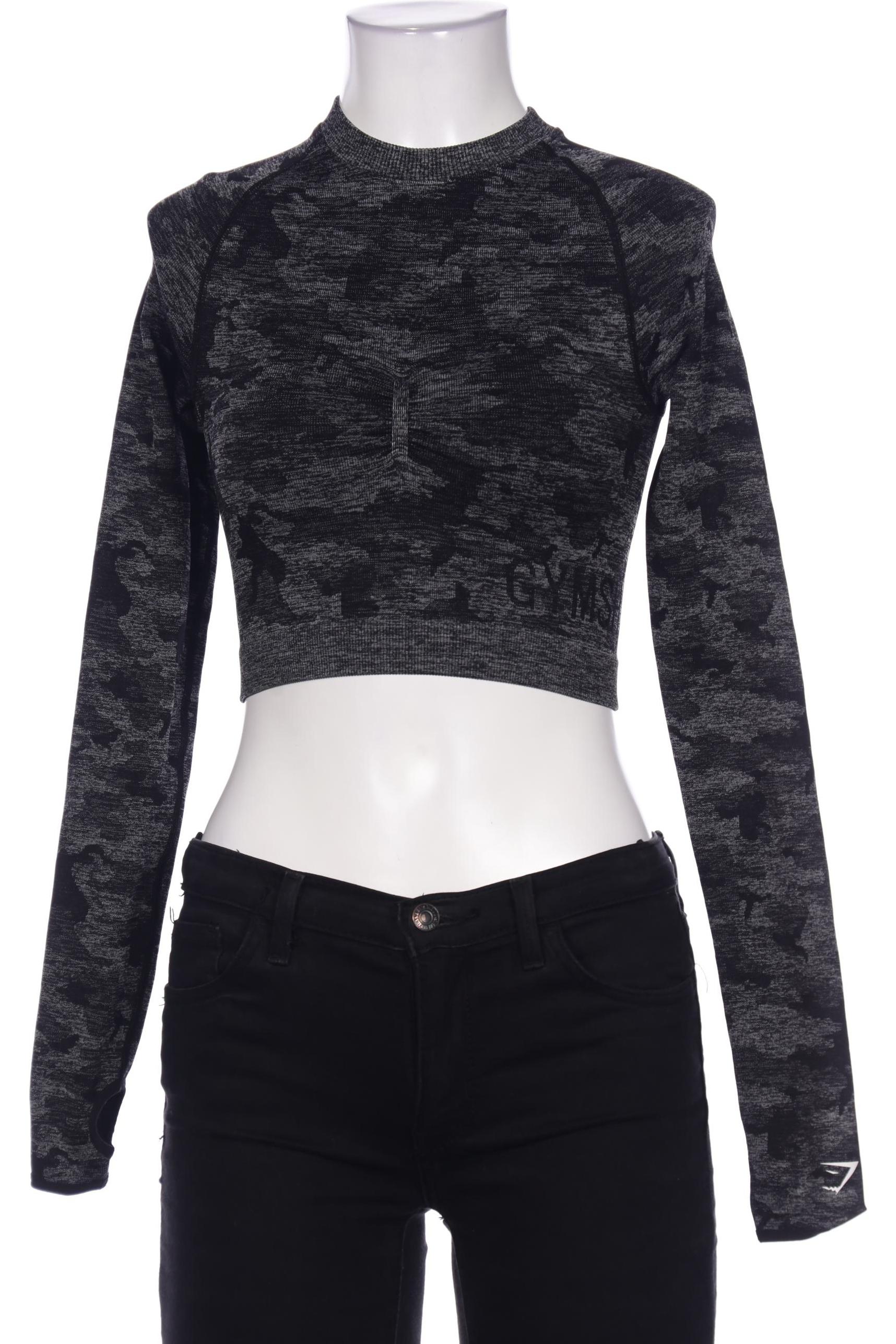 

Gymshark Damen Langarmshirt, grau, Gr. 34