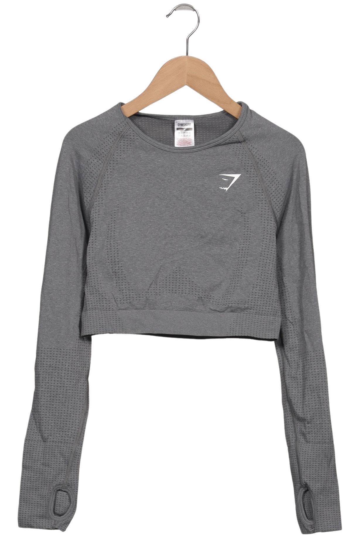 

Gymshark Damen Langarmshirt, grau, Gr. 38