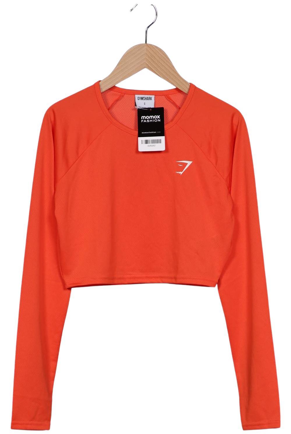 

Gymshark Damen Langarmshirt, orange, Gr. 36