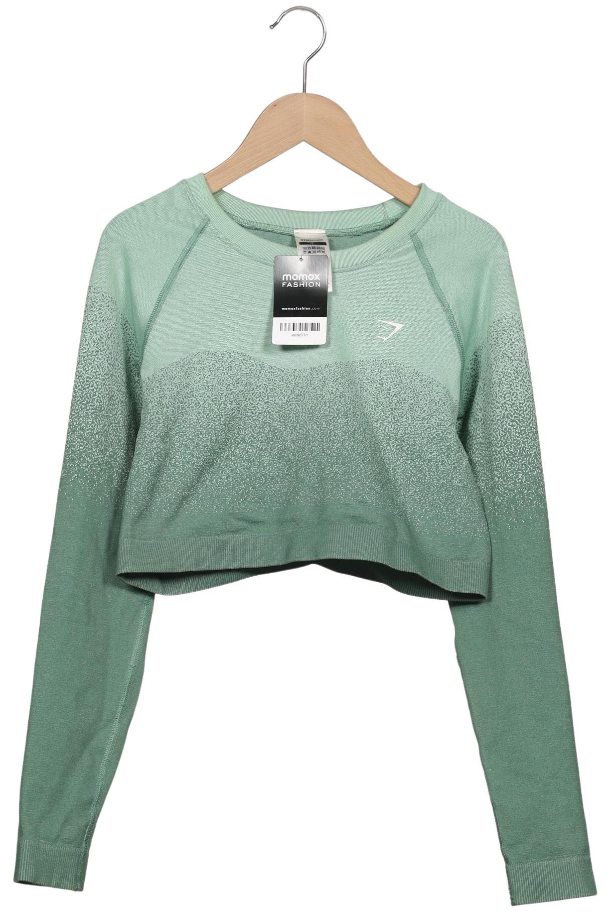 

Gymshark Damen Langarmshirt, hellgrün, Gr. 42