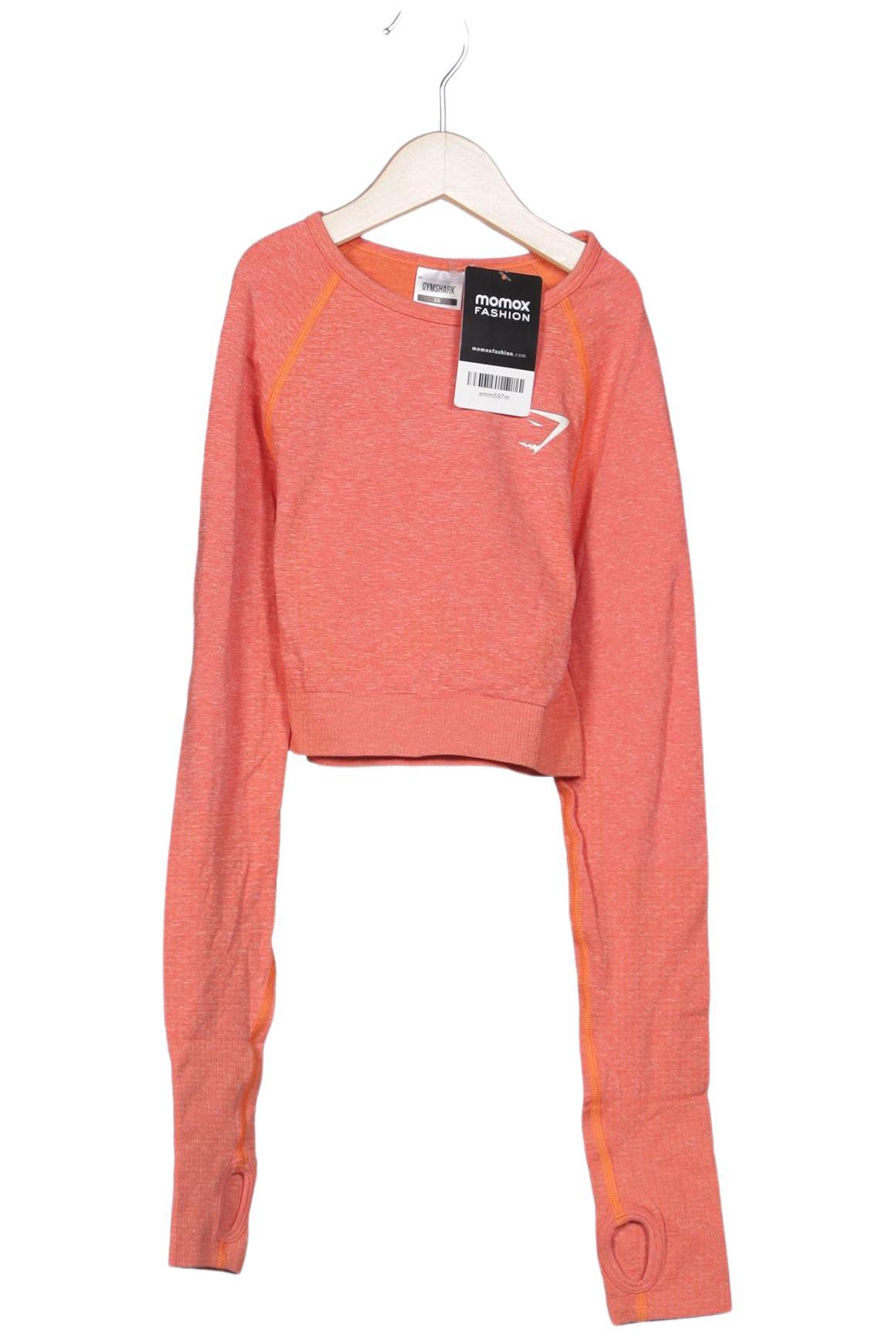 

Gymshark Damen Langarmshirt, orange, Gr. 34