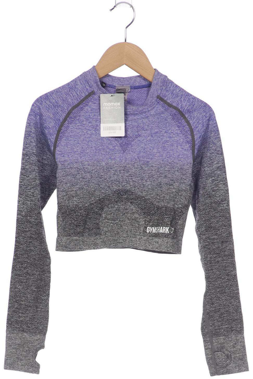 

Gymshark Damen Langarmshirt, blau, Gr. 36