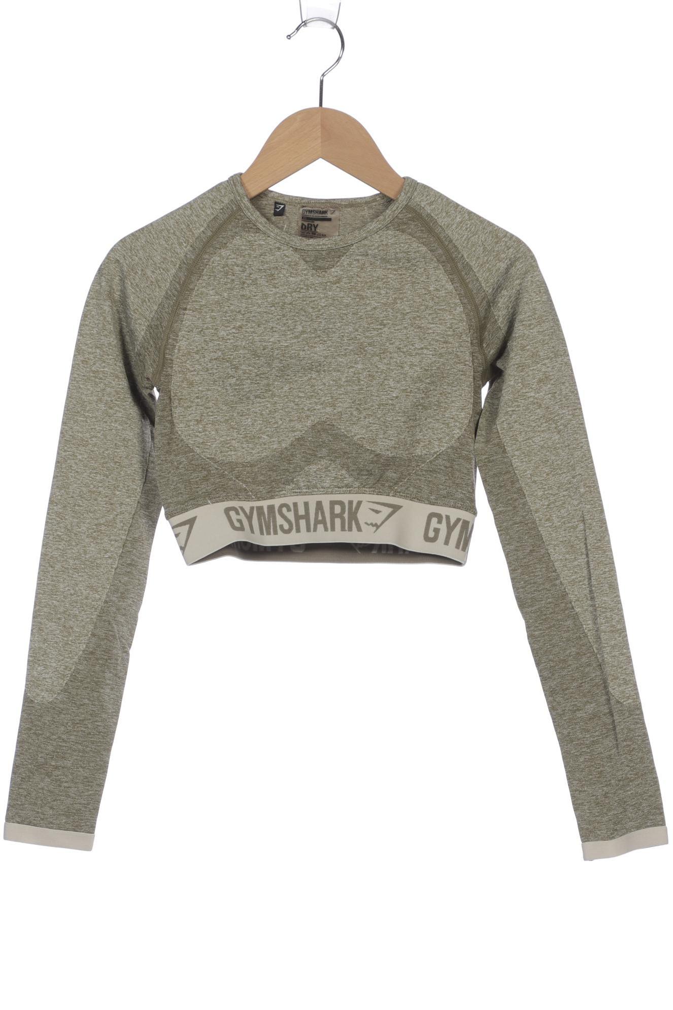

Gymshark Damen Langarmshirt, grün, Gr. 34