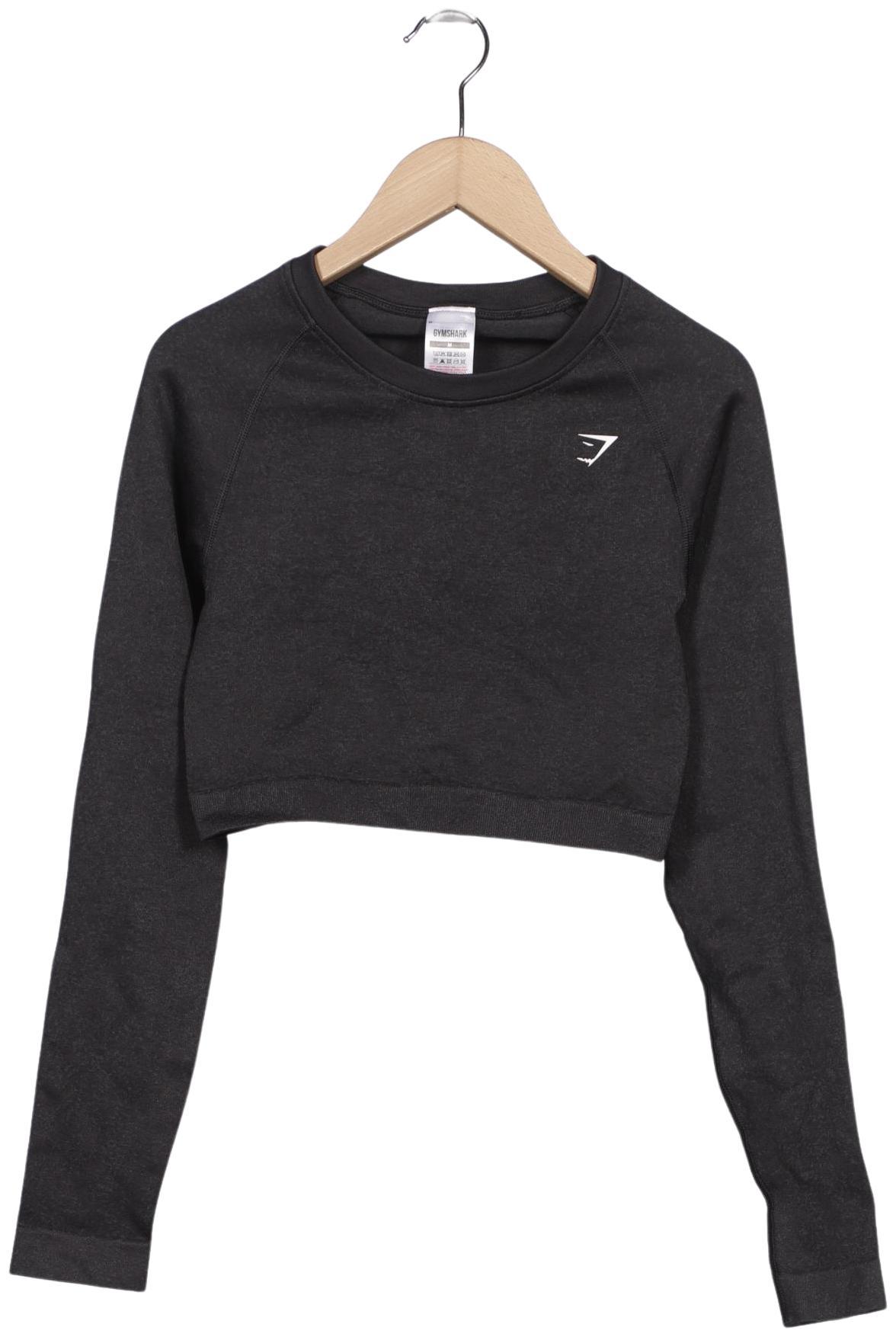 

Gymshark Damen Langarmshirt, schwarz, Gr. 38