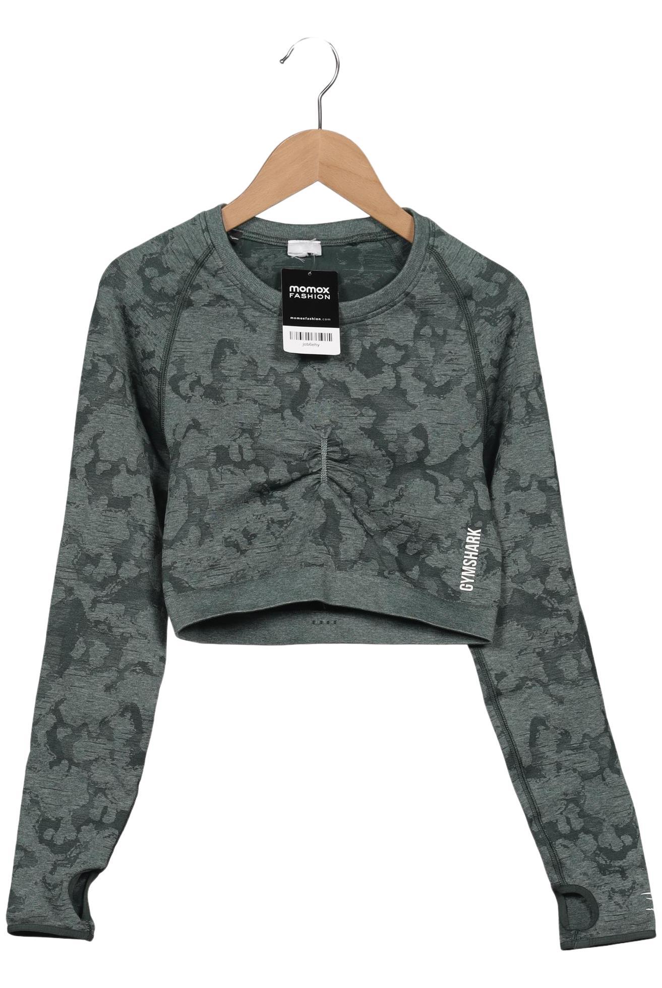 

Gymshark Damen Langarmshirt, grün, Gr. 34