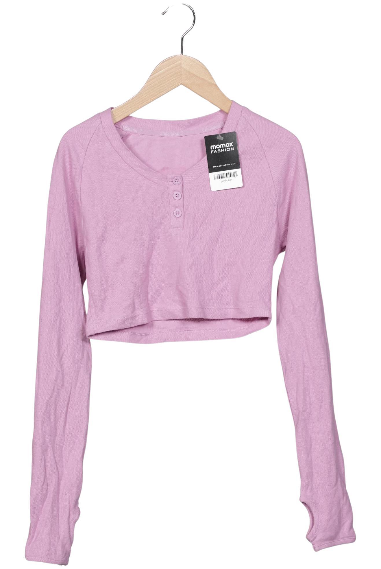 

Gymshark Damen Langarmshirt, pink, Gr. 32