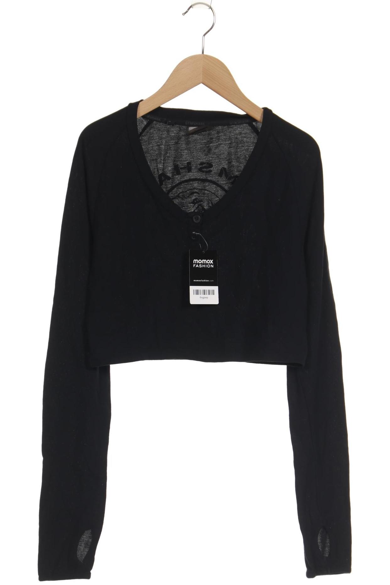 

Gymshark Damen Langarmshirt, schwarz, Gr. 38