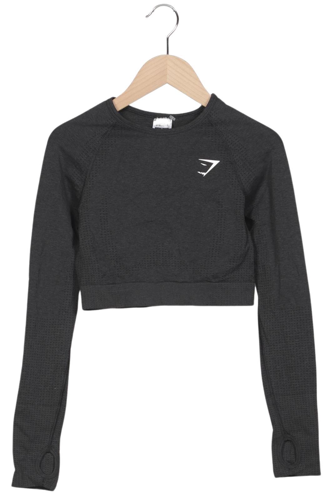 

Gymshark Damen Langarmshirt, grau, Gr. 36