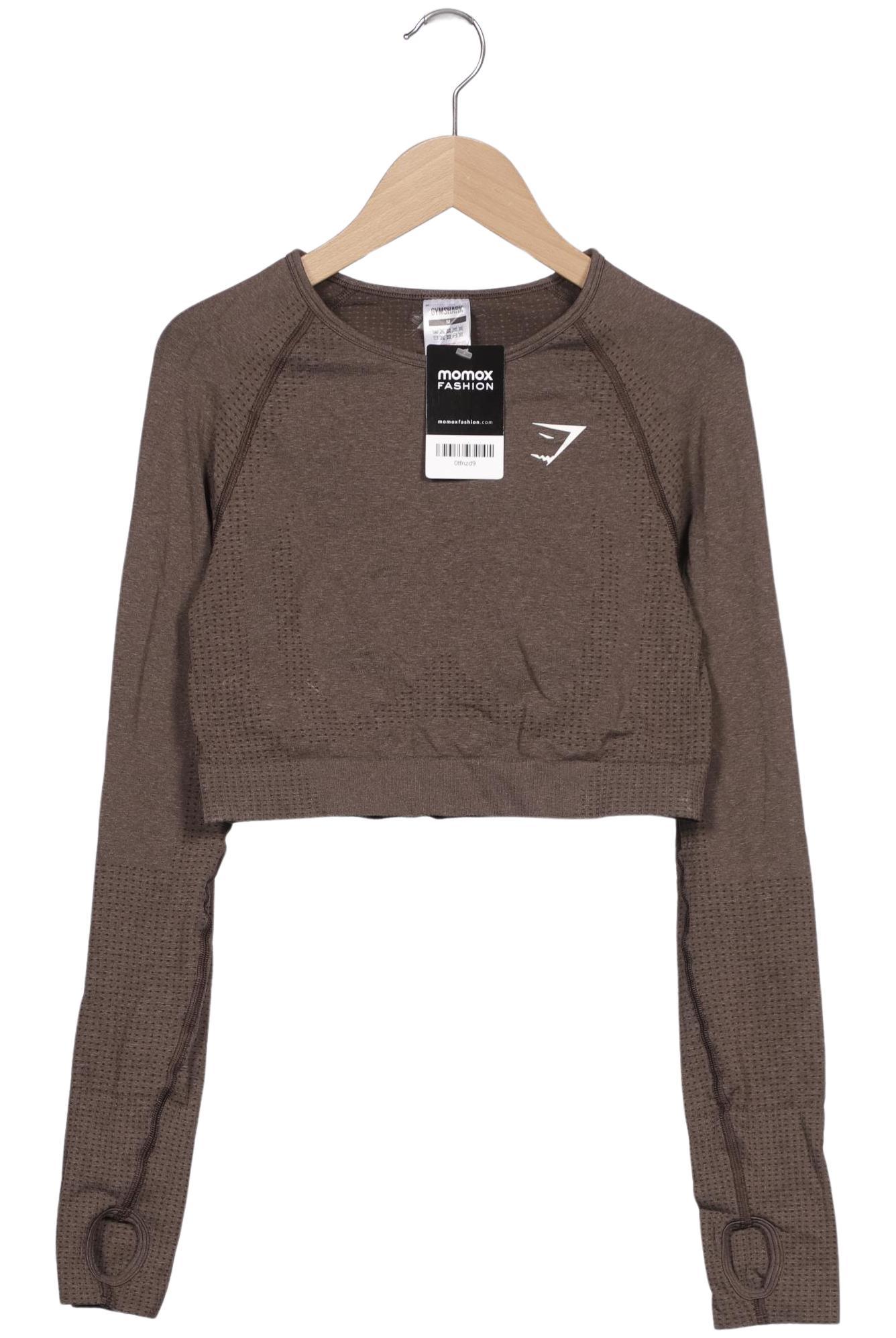 

Gymshark Damen Langarmshirt, braun, Gr. 38