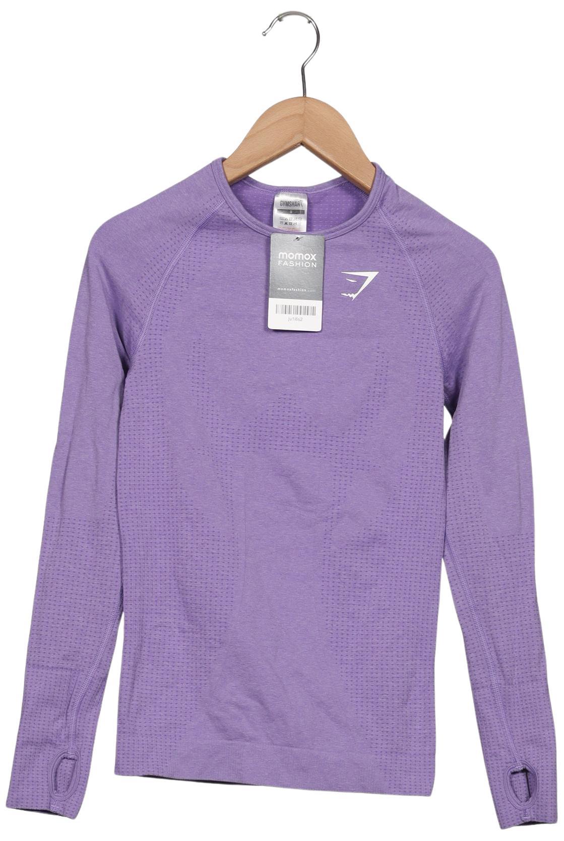 

Gymshark Damen Langarmshirt, flieder, Gr. 36