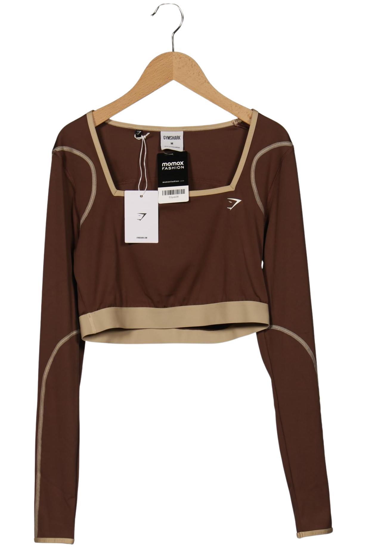 

Gymshark Damen Langarmshirt, braun, Gr. 38