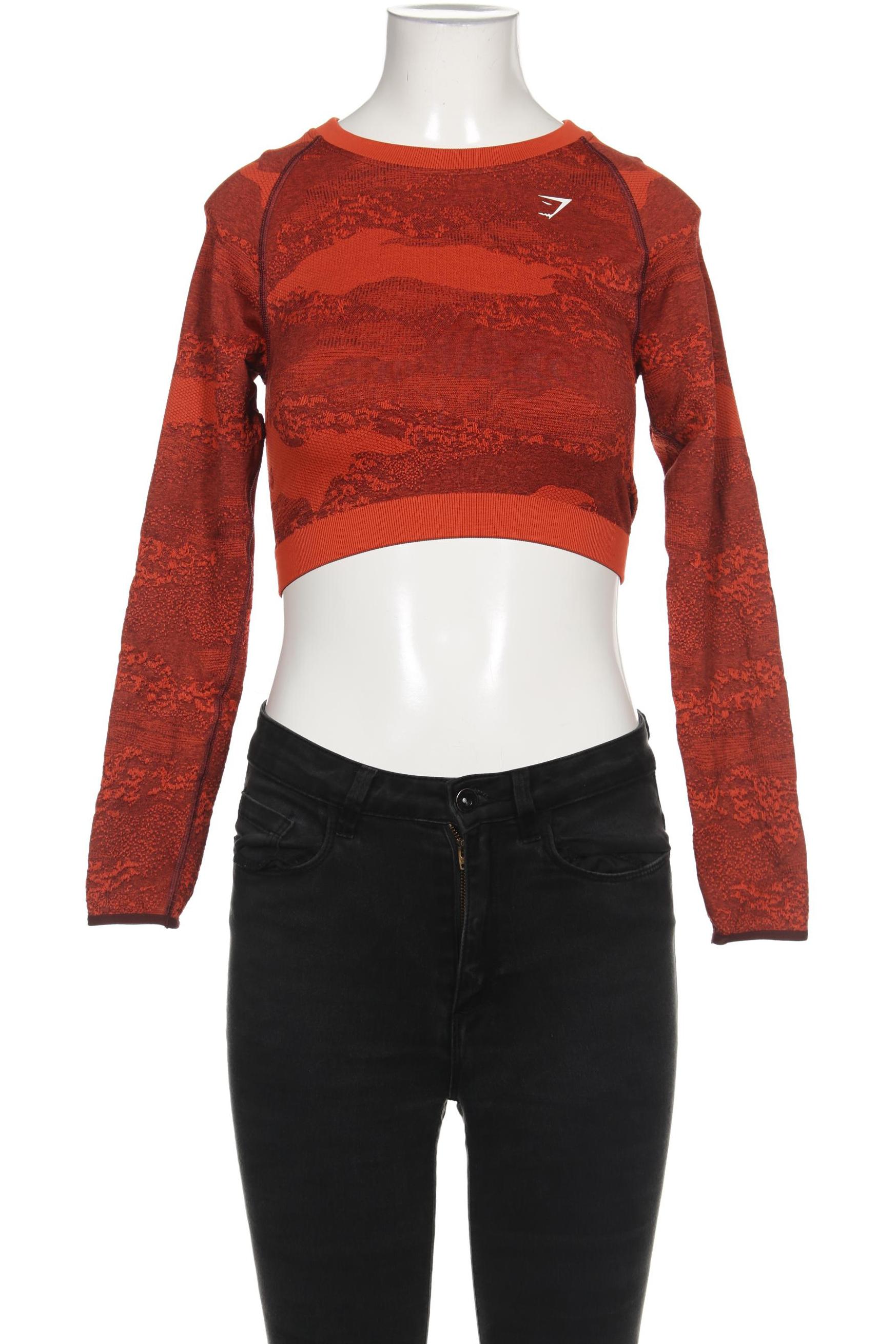 

Gymshark Damen Langarmshirt, orange