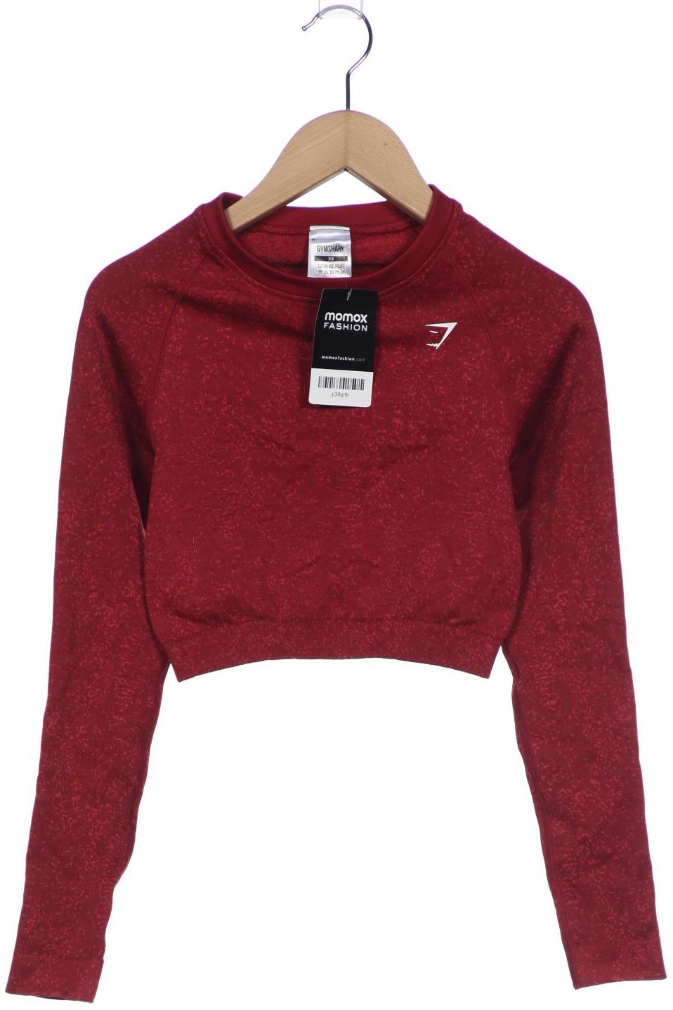 

Gymshark Damen Langarmshirt, bordeaux, Gr. 34