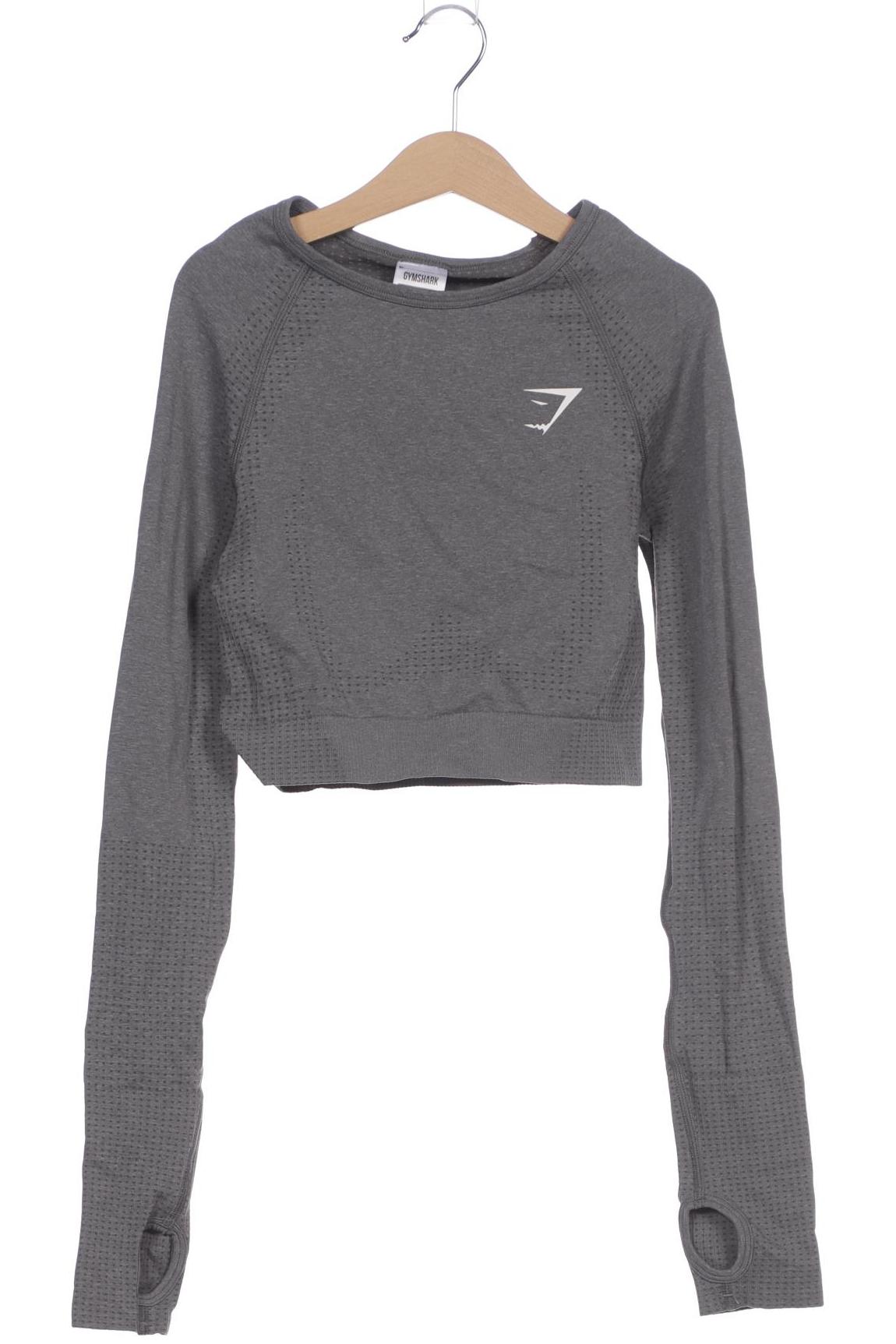 

Gymshark Damen Langarmshirt, grau, Gr. 34