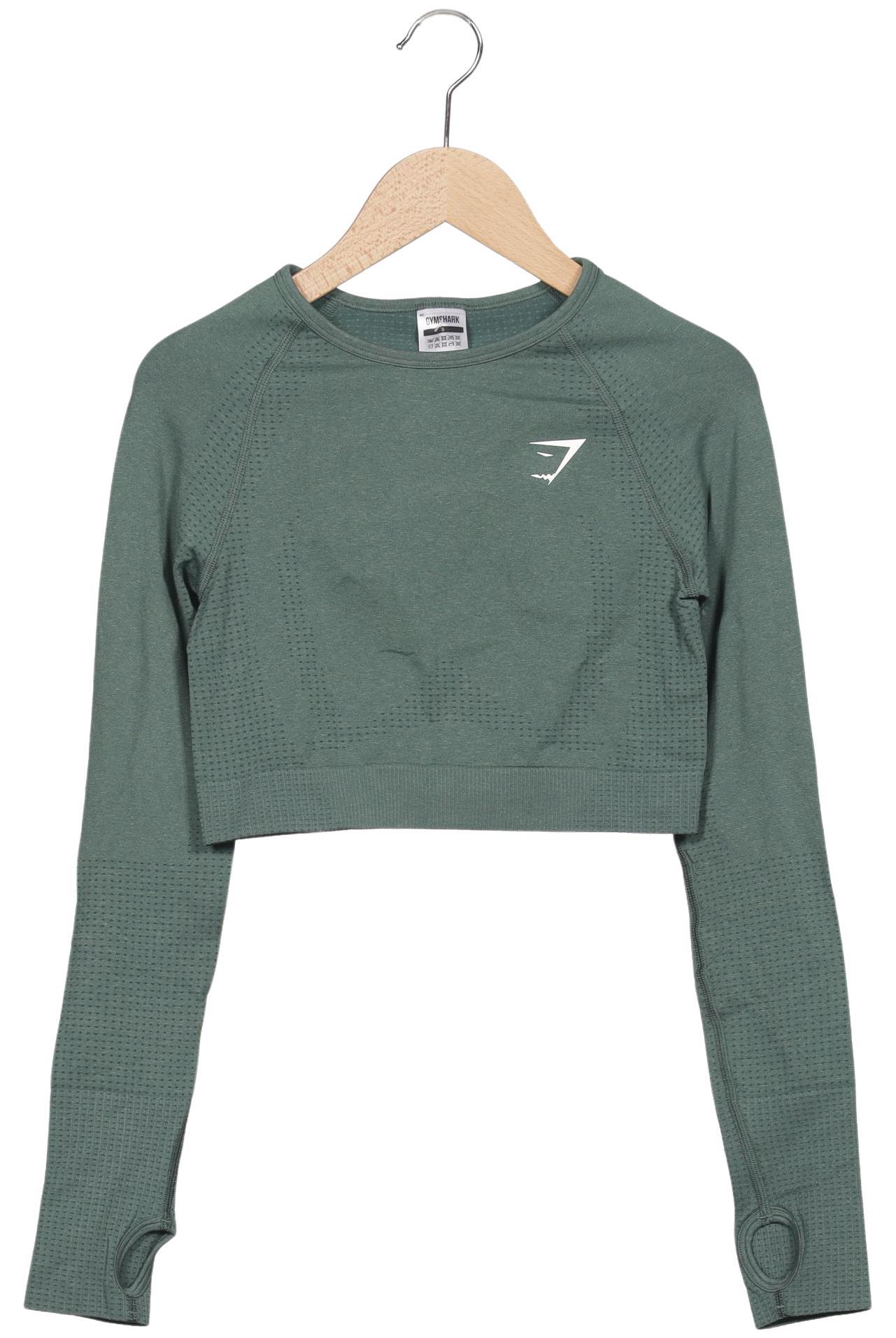 

Gymshark Damen Langarmshirt, grün, Gr. 36