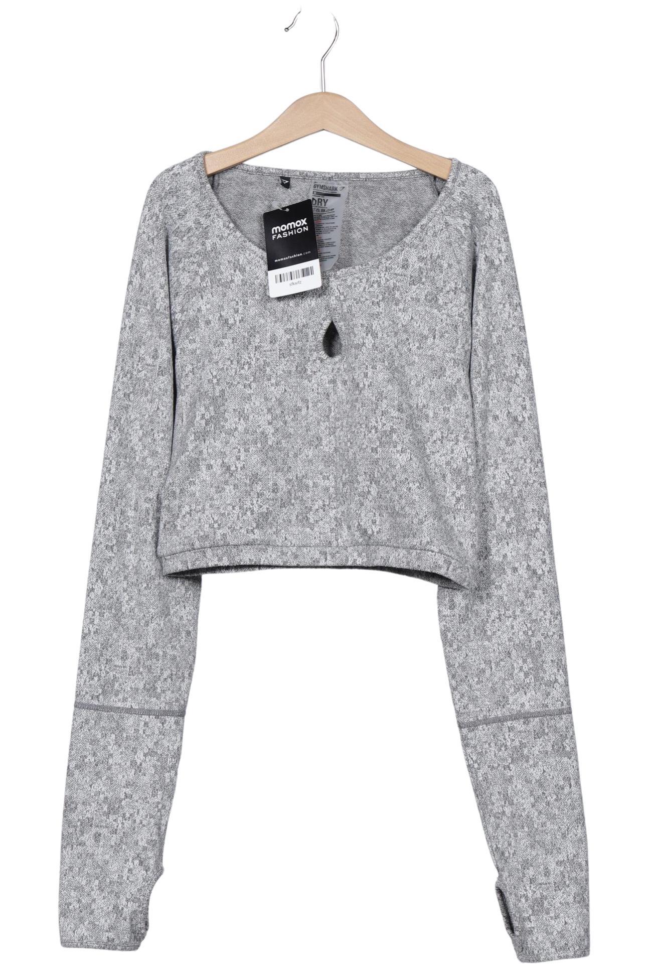 

Gymshark Damen Langarmshirt, grau, Gr. 38