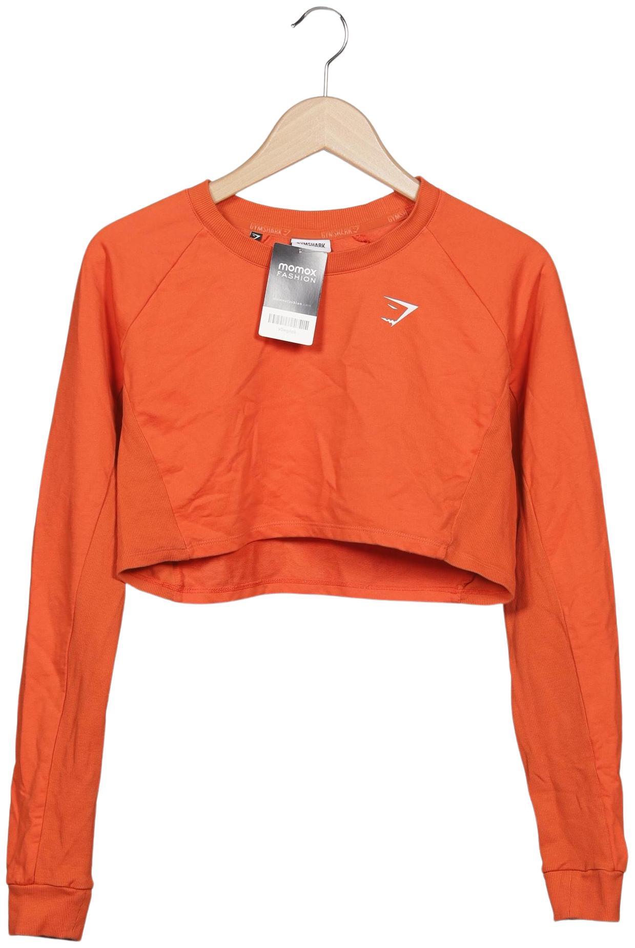 

Gymshark Damen Langarmshirt, orange, Gr. 36