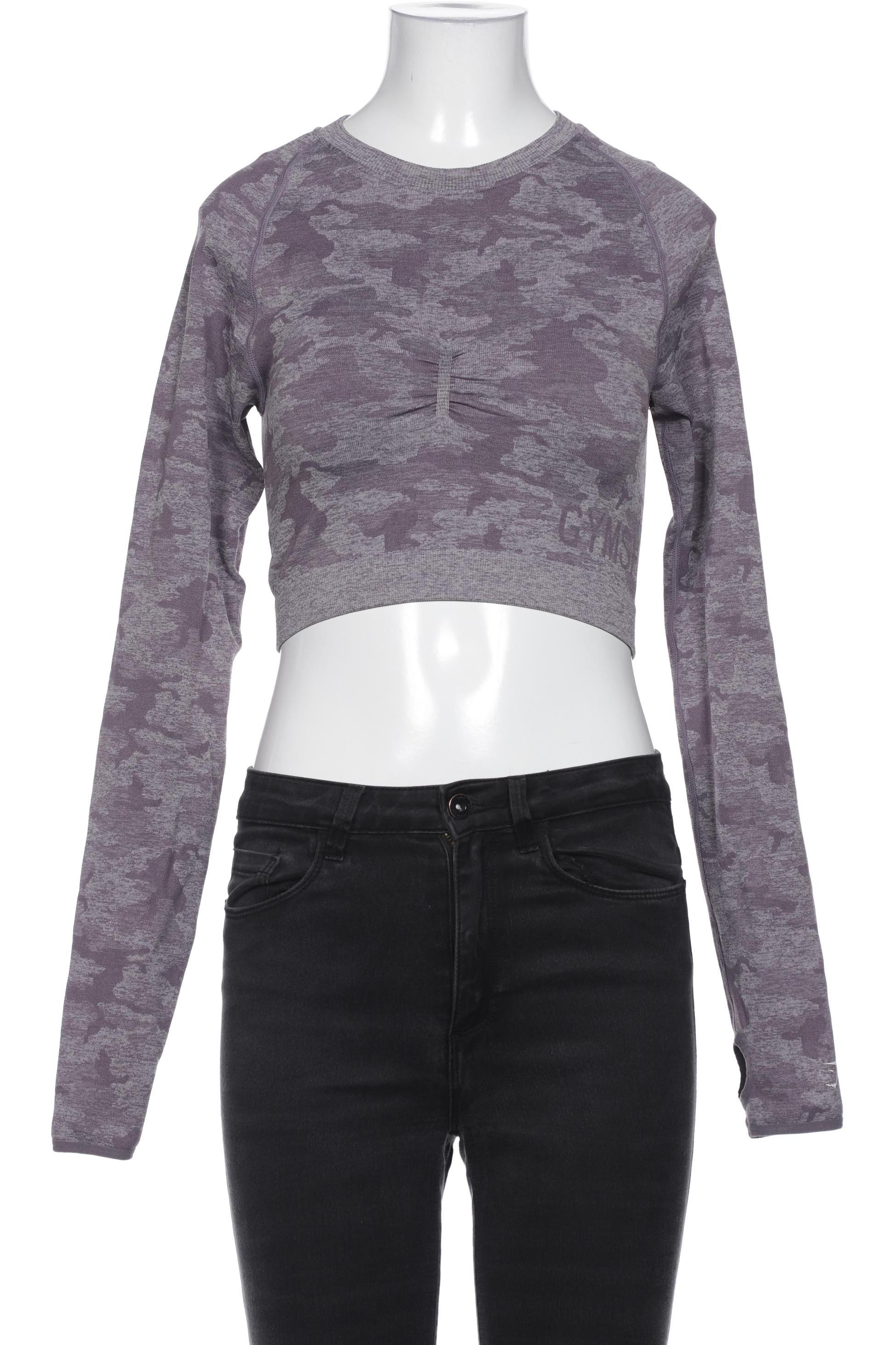 

Gymshark Damen Langarmshirt, flieder, Gr. 38