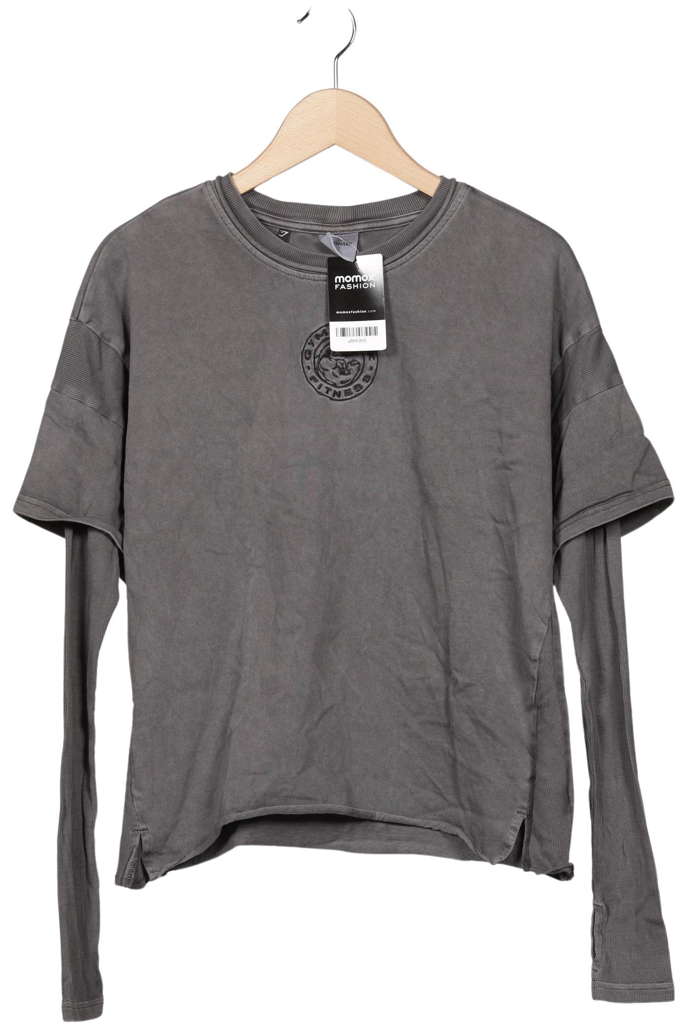 

Gymshark Damen Langarmshirt, grau, Gr. 38