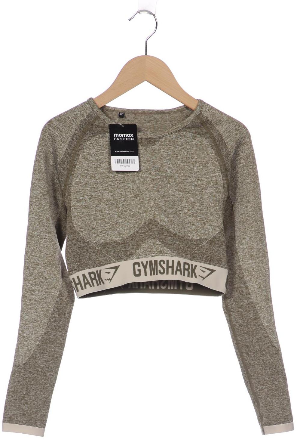 

Gymshark Damen Langarmshirt, grün, Gr. 30