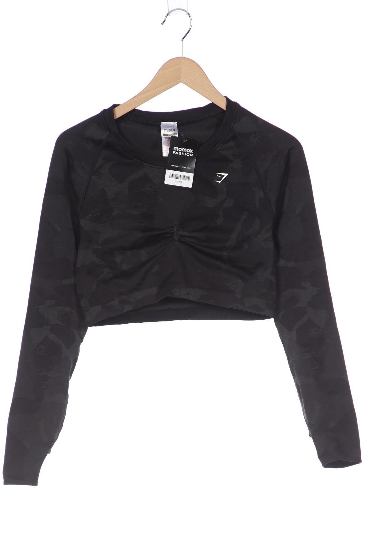 

Gymshark Damen Langarmshirt, schwarz
