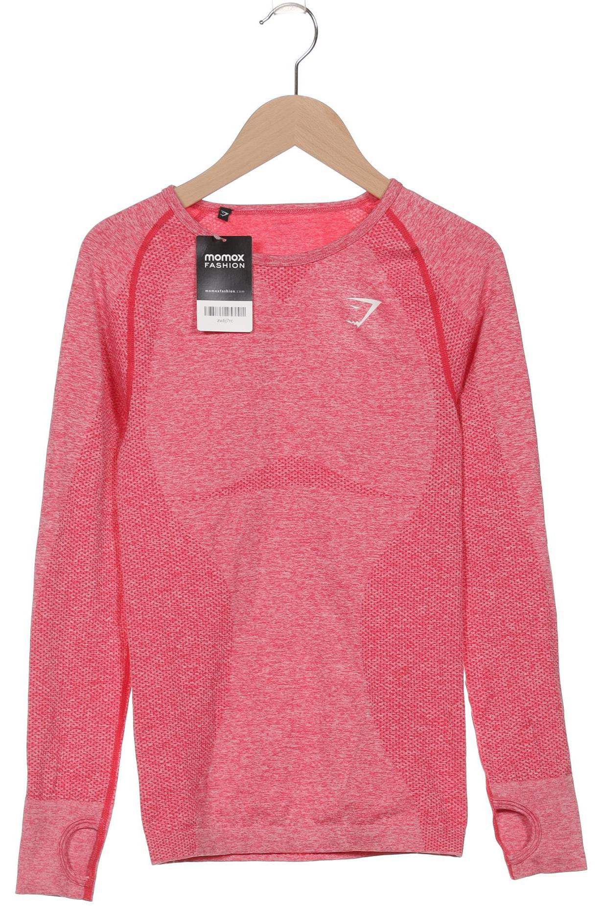 

Gymshark Damen Langarmshirt, rot, Gr. 30