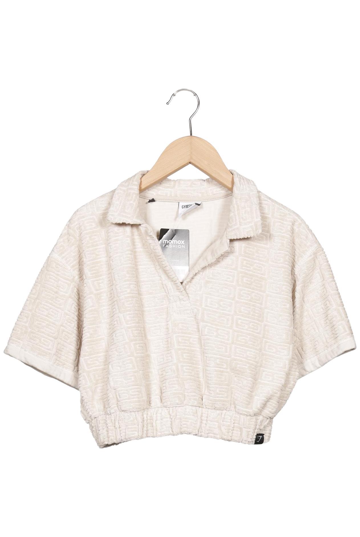 

Gymshark Damen Poloshirt, beige, Gr. 36