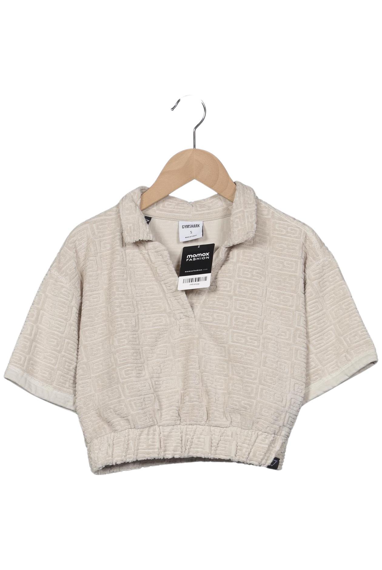 

Gymshark Damen Poloshirt, beige, Gr. 36