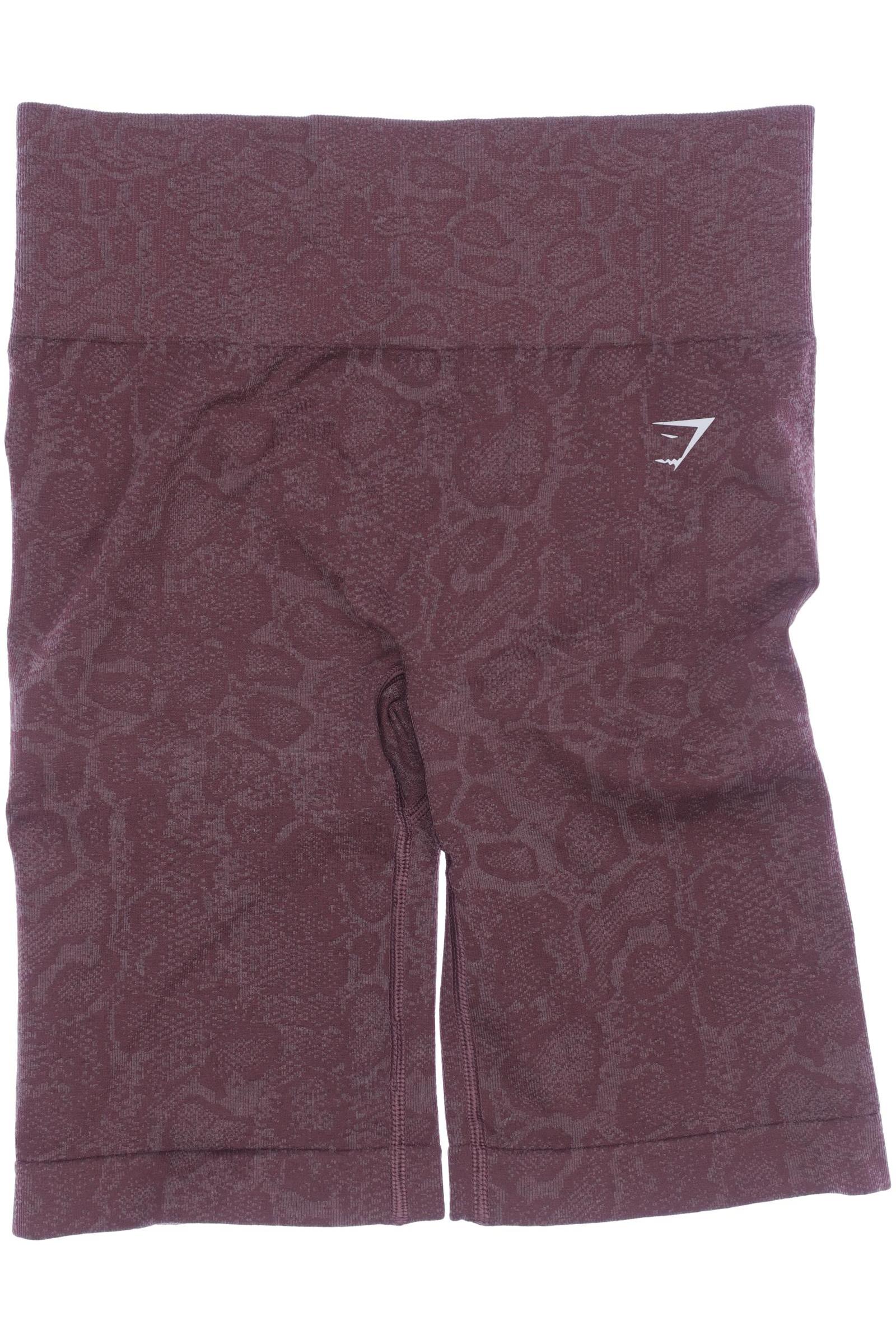 

Gymshark Damen Shorts, bordeaux, Gr. 24
