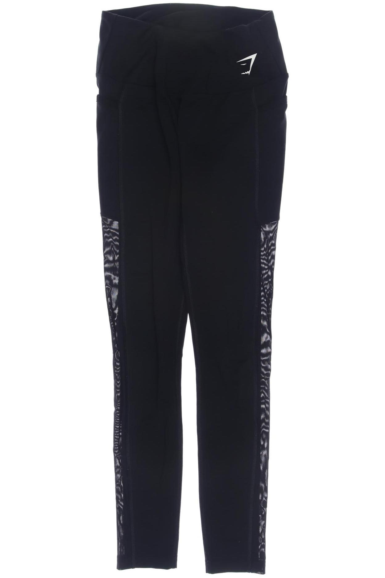 

Gymshark Damen Stoffhose, schwarz, Gr. 0