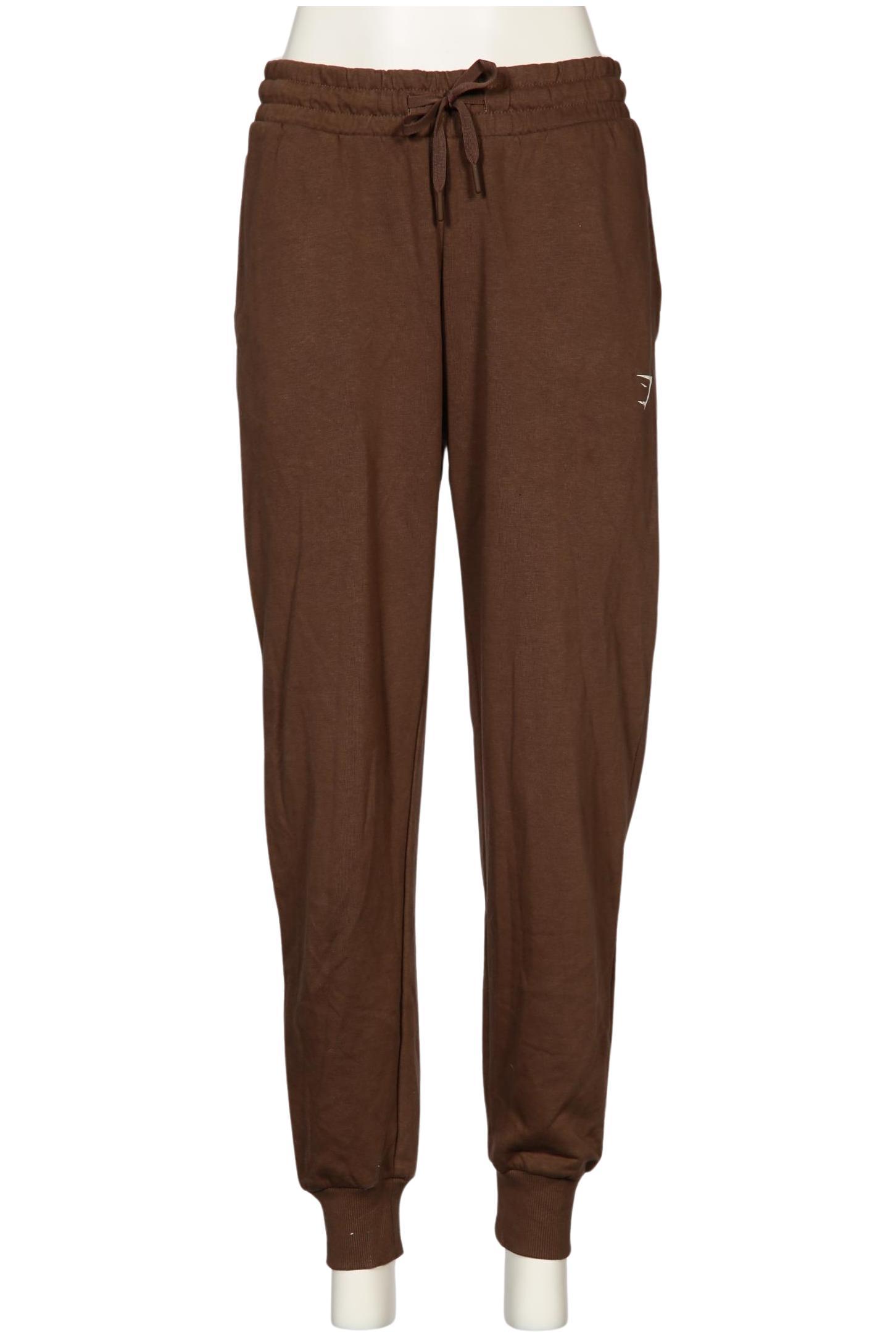 

Gymshark Damen Stoffhose, braun, Gr. 0