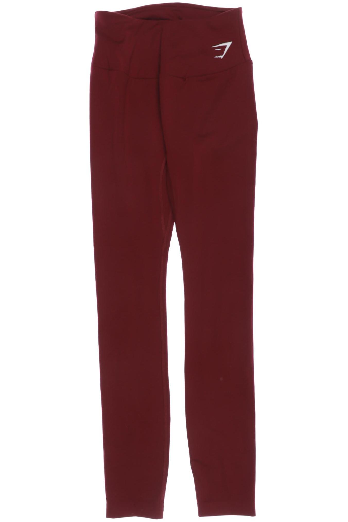 

Gymshark Damen Stoffhose, bordeaux, Gr. 0