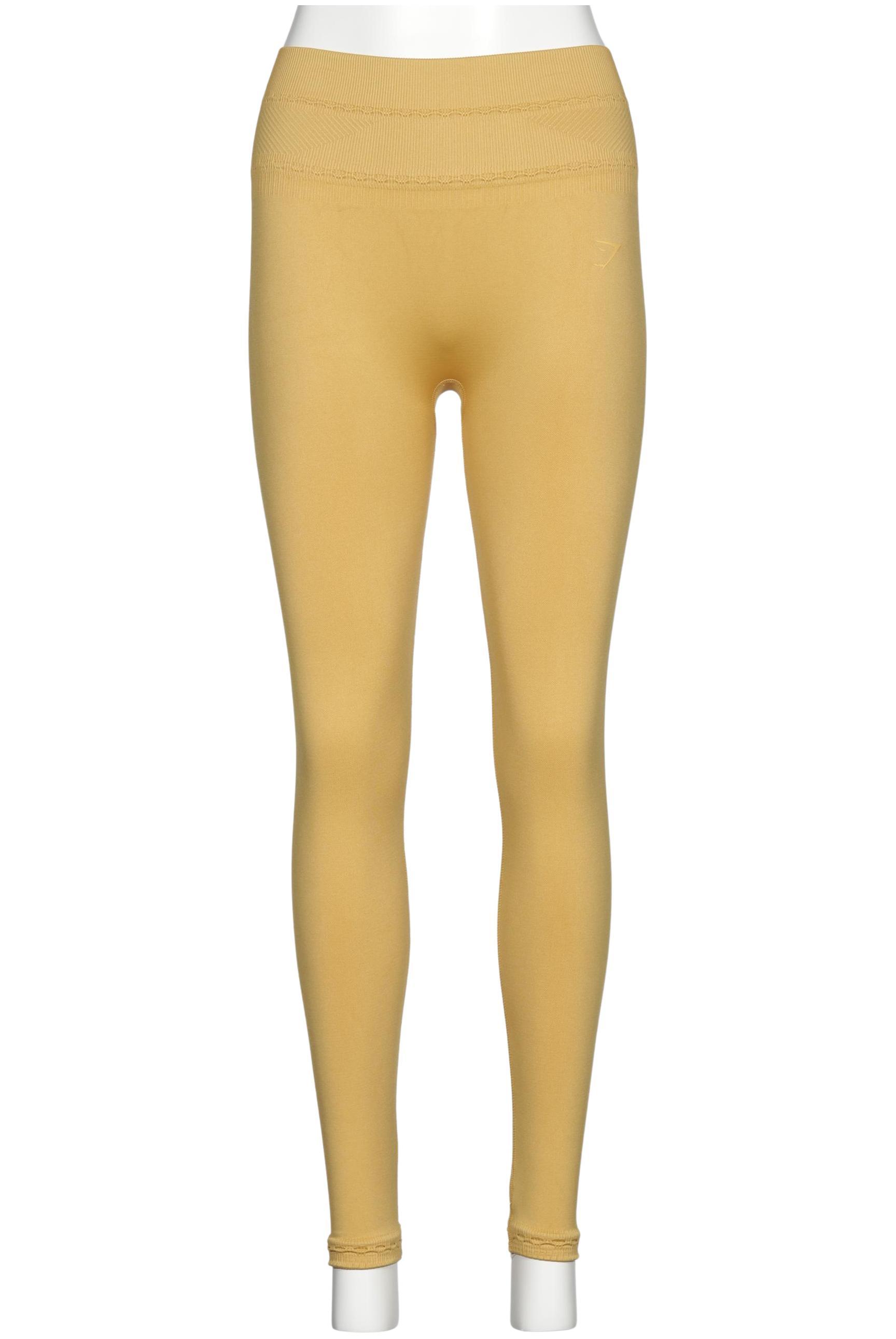 

Gymshark Damen Stoffhose, gelb, Gr. 0