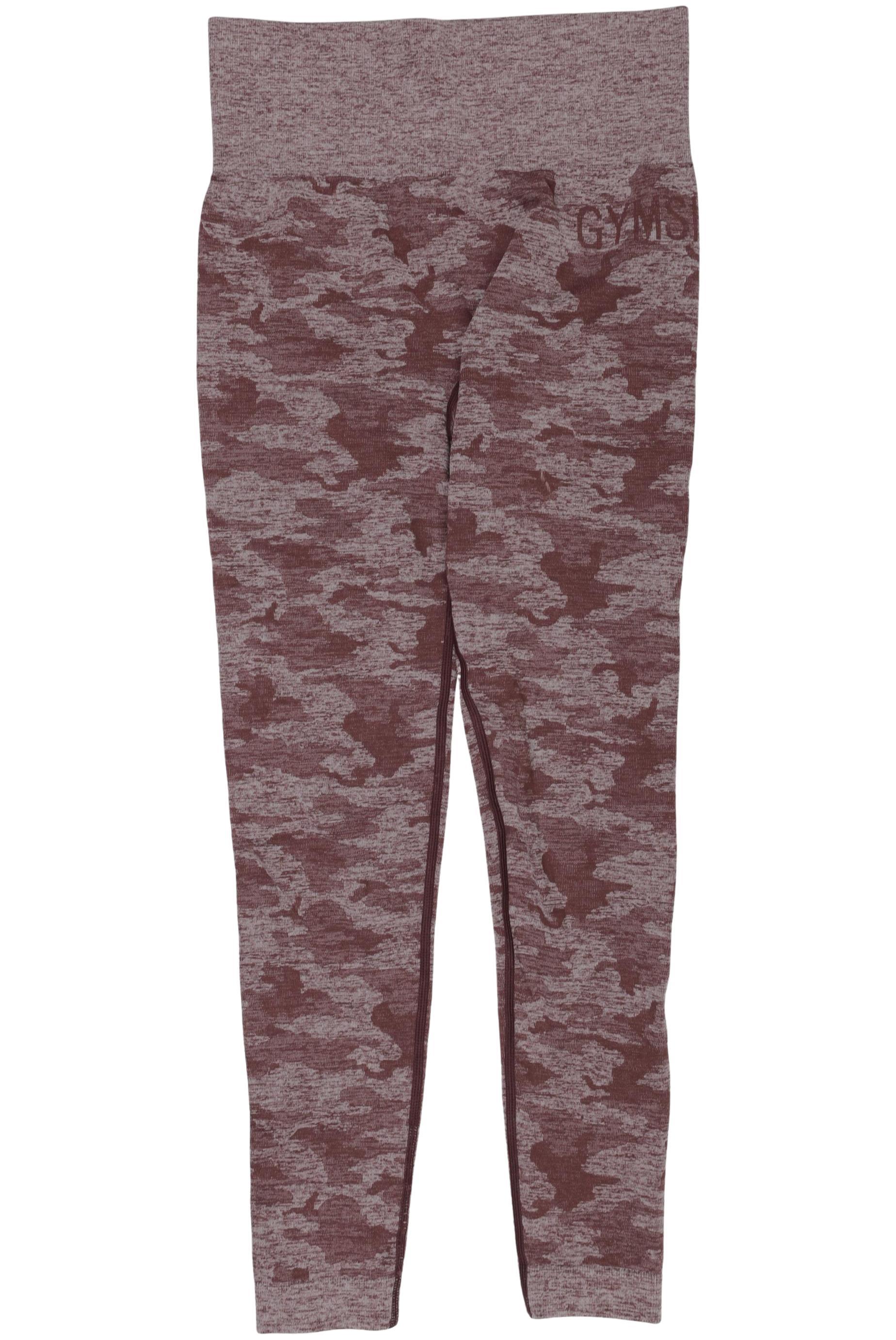 

Gymshark Damen Stoffhose, bordeaux, Gr. 0