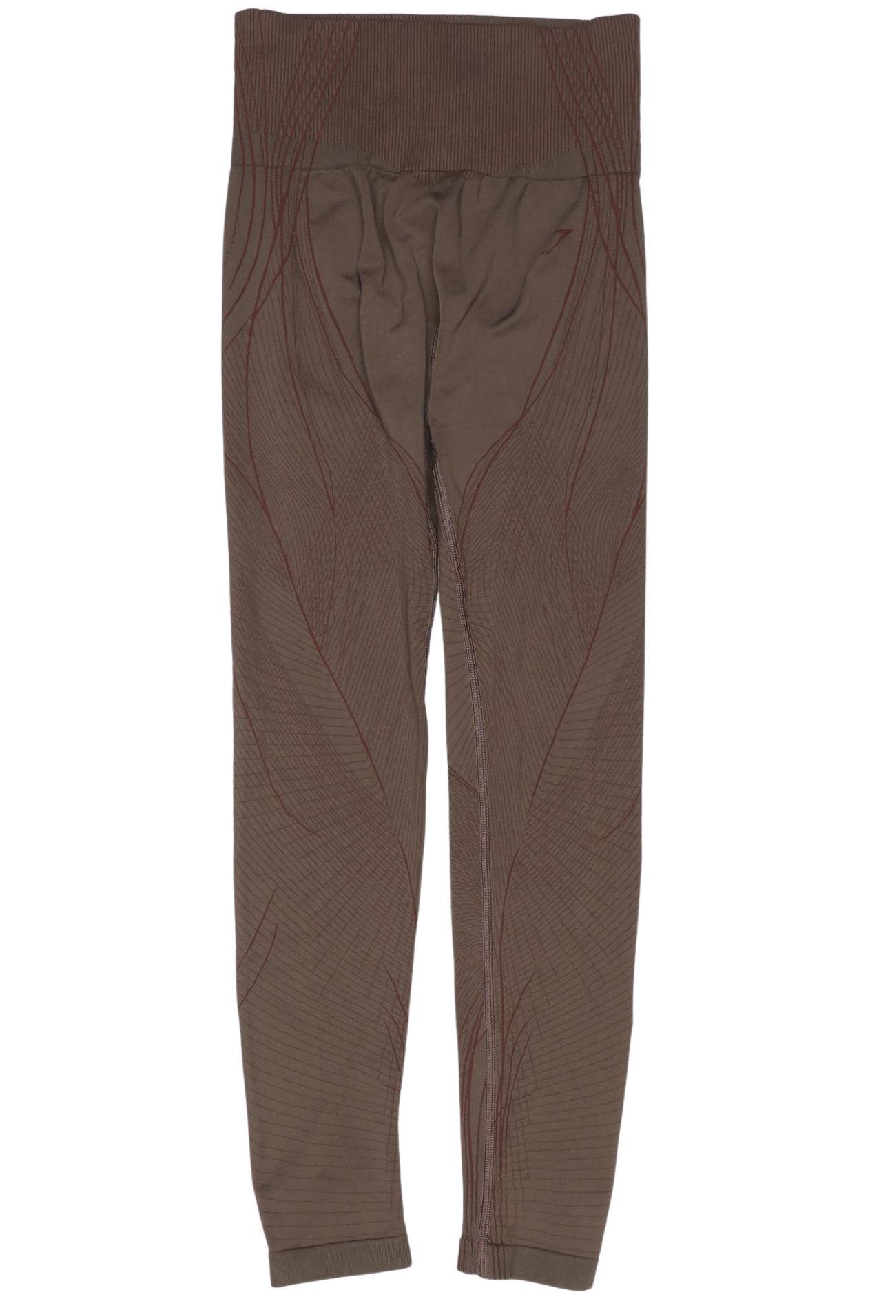 

Gymshark Damen Stoffhose, braun, Gr. 0